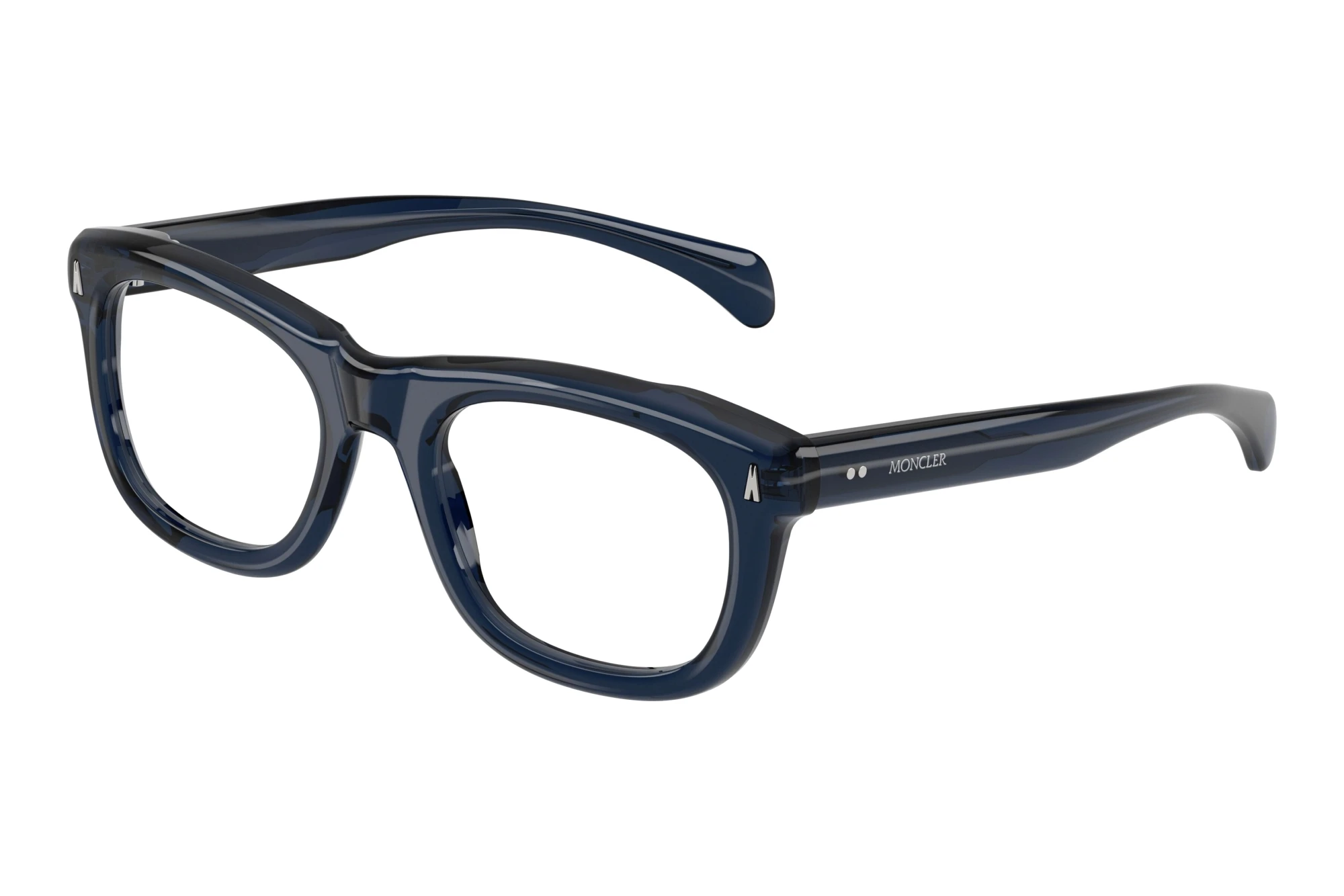 Moncler ME2040 3020 Shiny Transparent Blue Moncler ME2040 3020 Shiny Transparent Blue