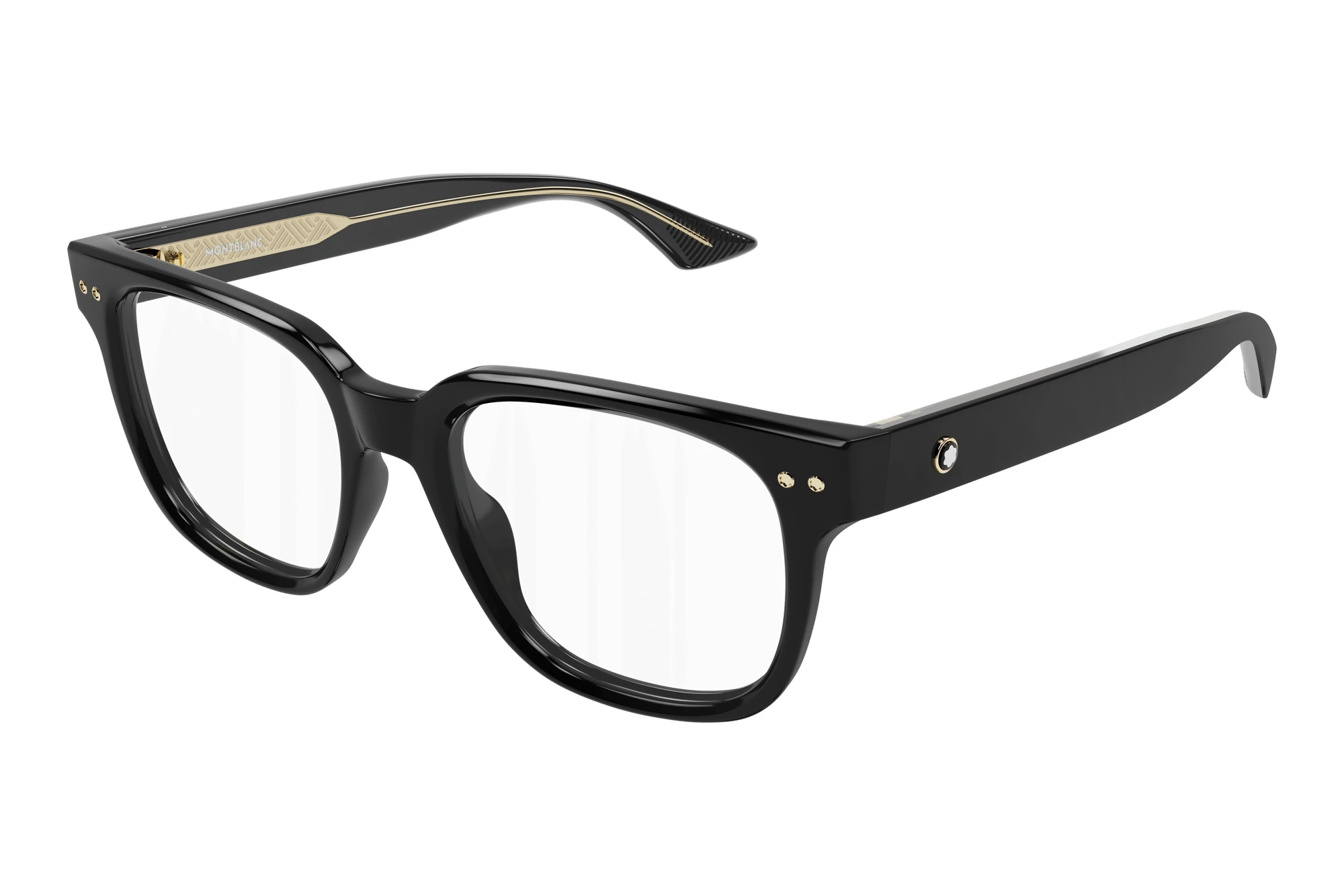 Mont Blanc MB0321O 001 BLACK Mont Blanc MB0321O 001 BLACK