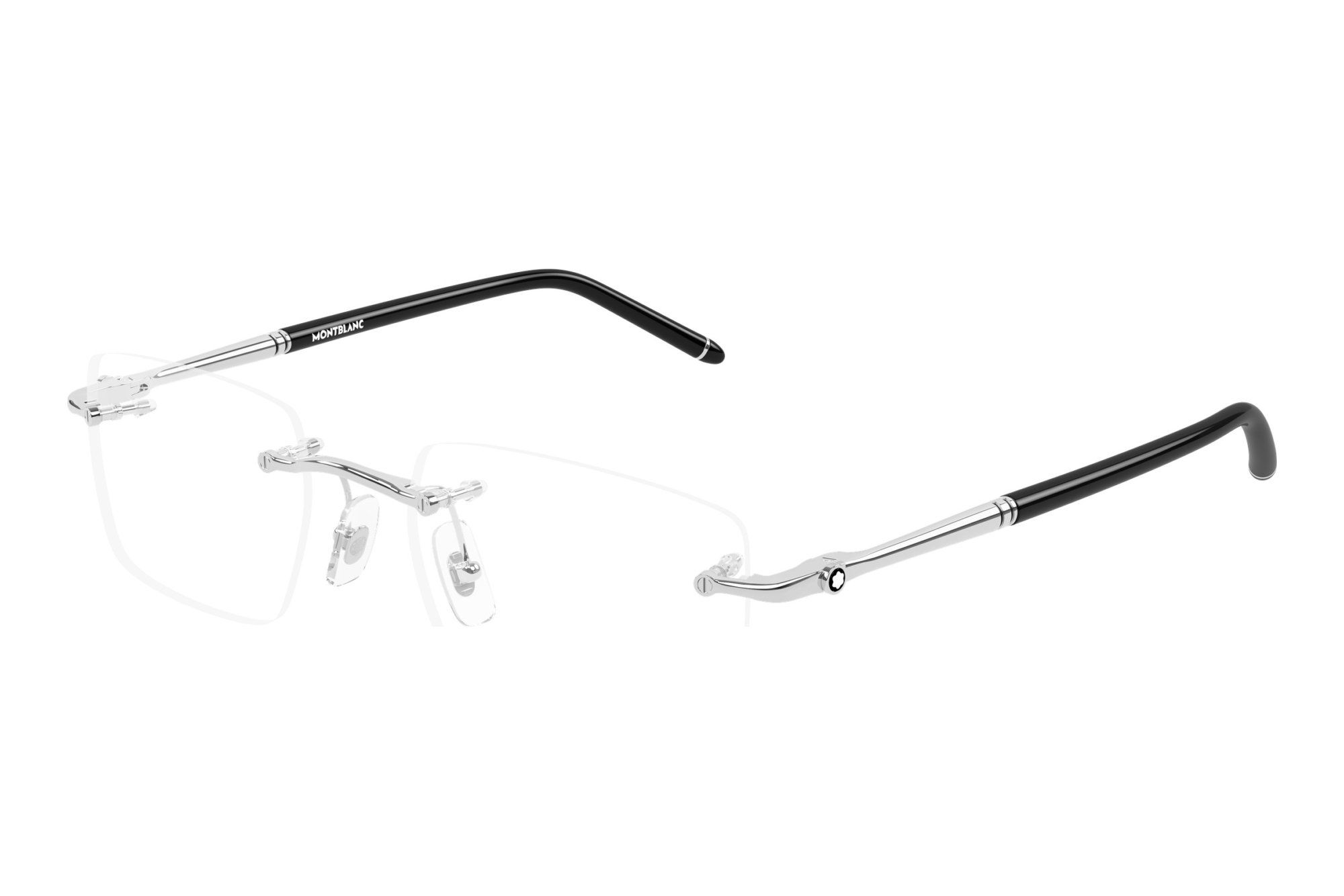 Mont Blanc MB0444O 002 SILVER Mont Blanc MB0444O 002 SILVER