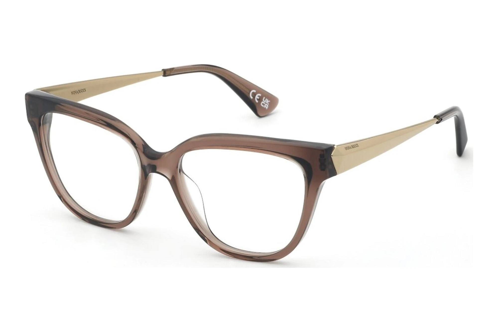 Nina Ricci VNR477 06A6 SHINY TRANSP. BROWN Nina Ricci VNR477 06A6 SHINY TRANSP. BROWN