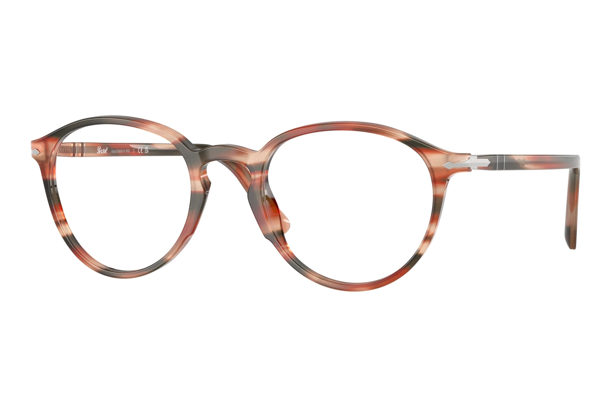 Persol PO3218V 1233 Striped Red & Green Persol PO3218V 1233 Striped Red & Green