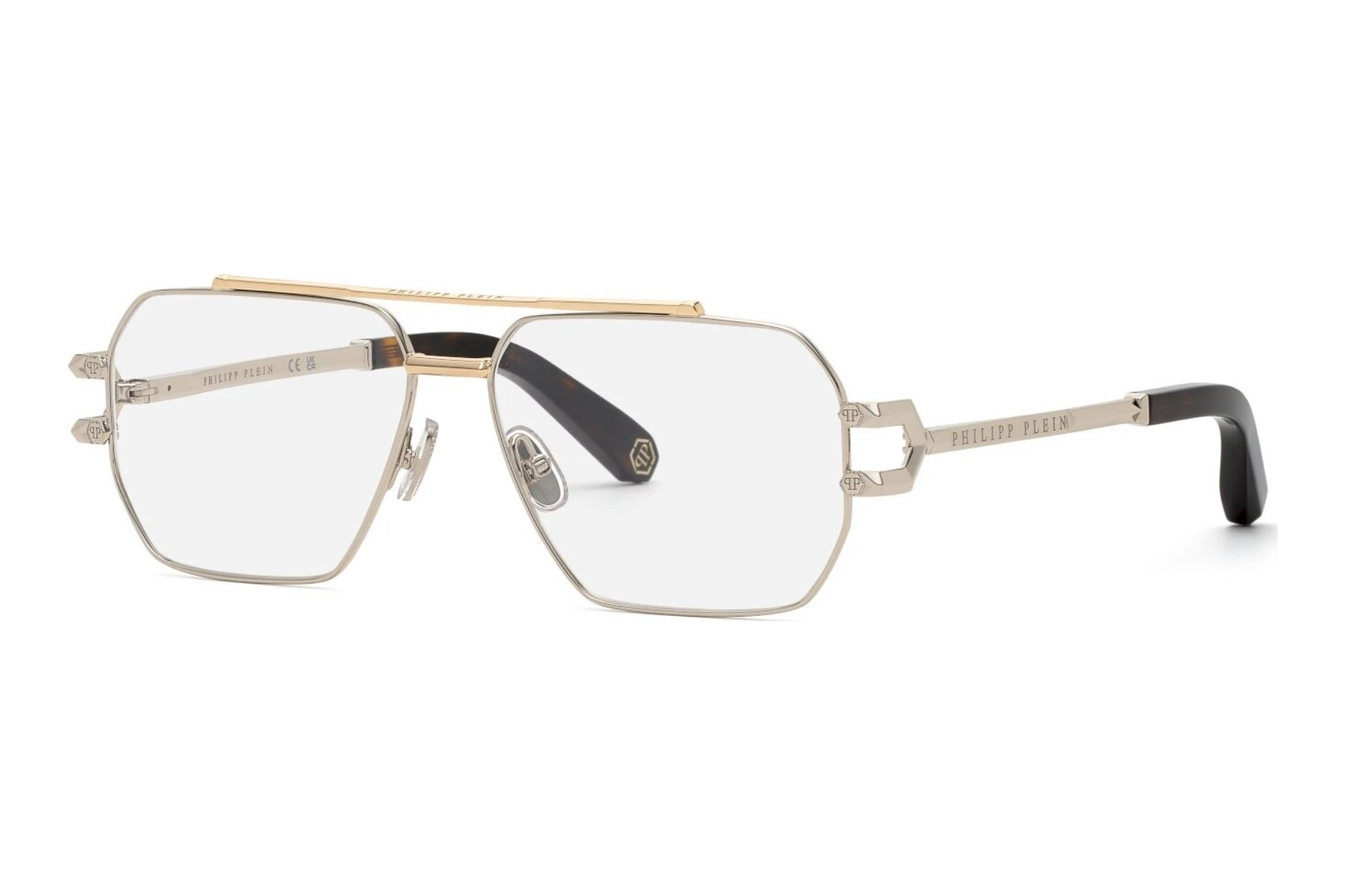Philipp Plein VPP263 0544 SHINY PALLADIUM W/ROSE GOLD PARTS Philipp Plein VPP263 0544 SHINY PALLADIUM W/ROSE GOLD PARTS