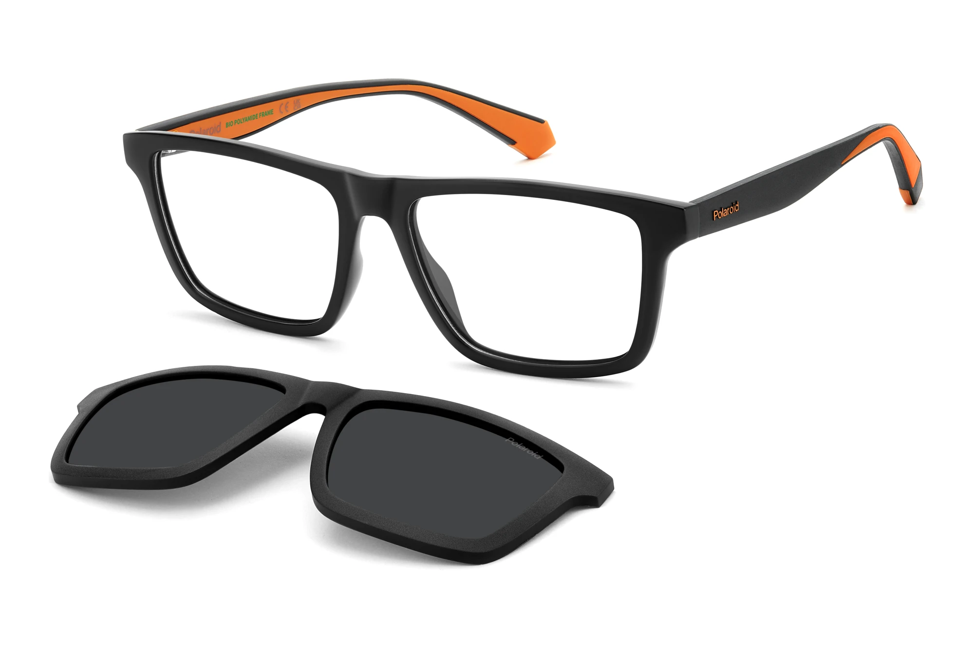 Polaroid PLD D590/C RC2 MATTE BLACK ORANGE Polaroid PLD D590/C RC2 MATTE BLACK ORANGE