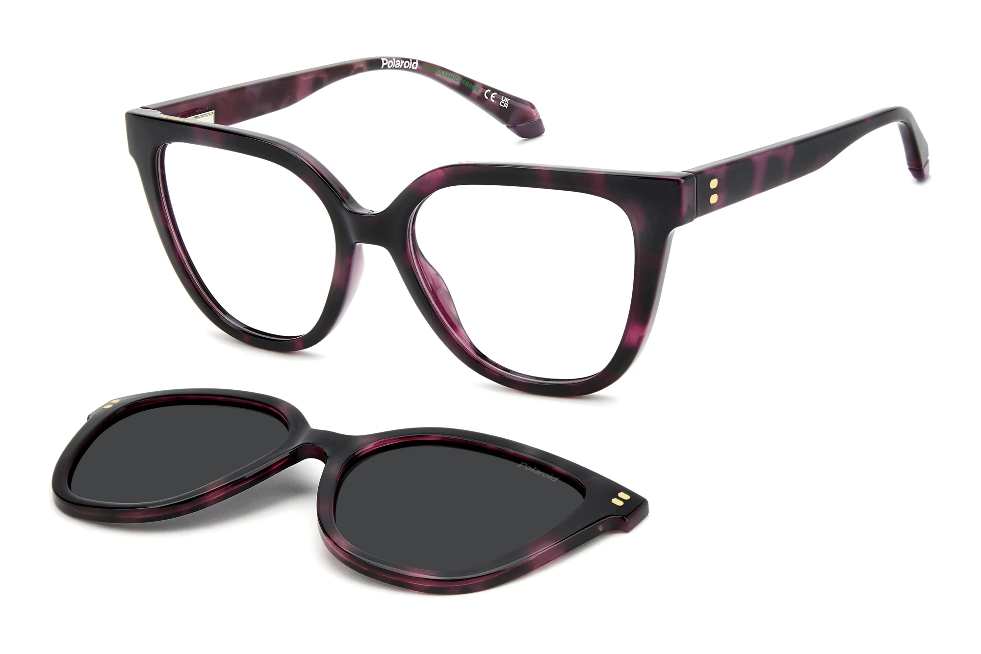 Polaroid PLD D596/C HKZ VIOLET HAVANA Polaroid PLD D596/C HKZ VIOLET HAVANA