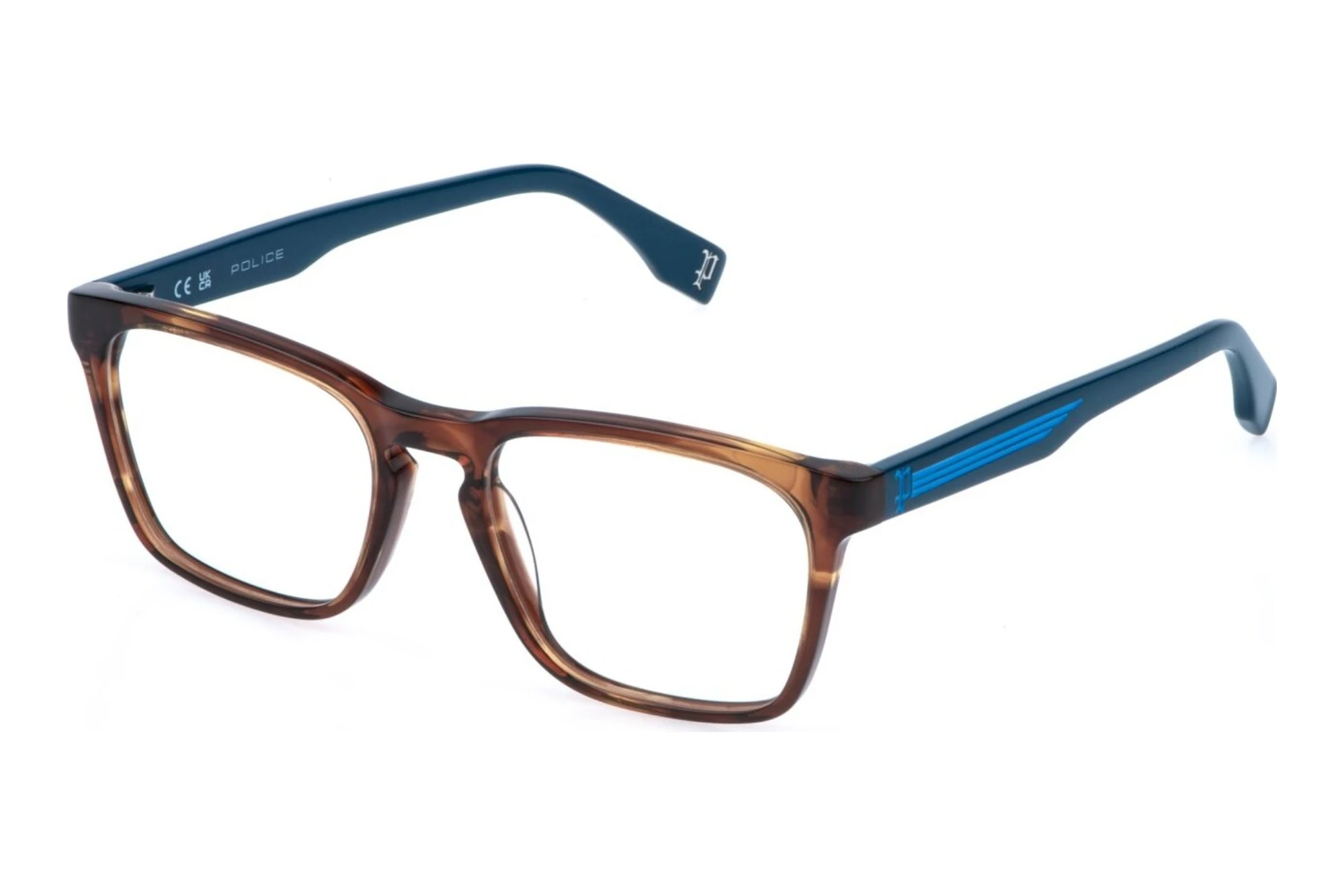 Police VK170 06HN SHINY STRIPED BROWN/MUSTARD Police VK170 06HN SHINY STRIPED BROWN/MUSTARD