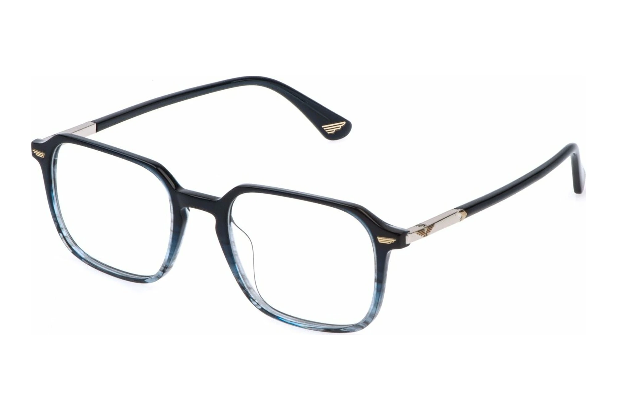 Police VPLQ69 GBLY STRIPPED BLUE/GREY Police VPLQ69 GBLY STRIPPED BLUE/GREY