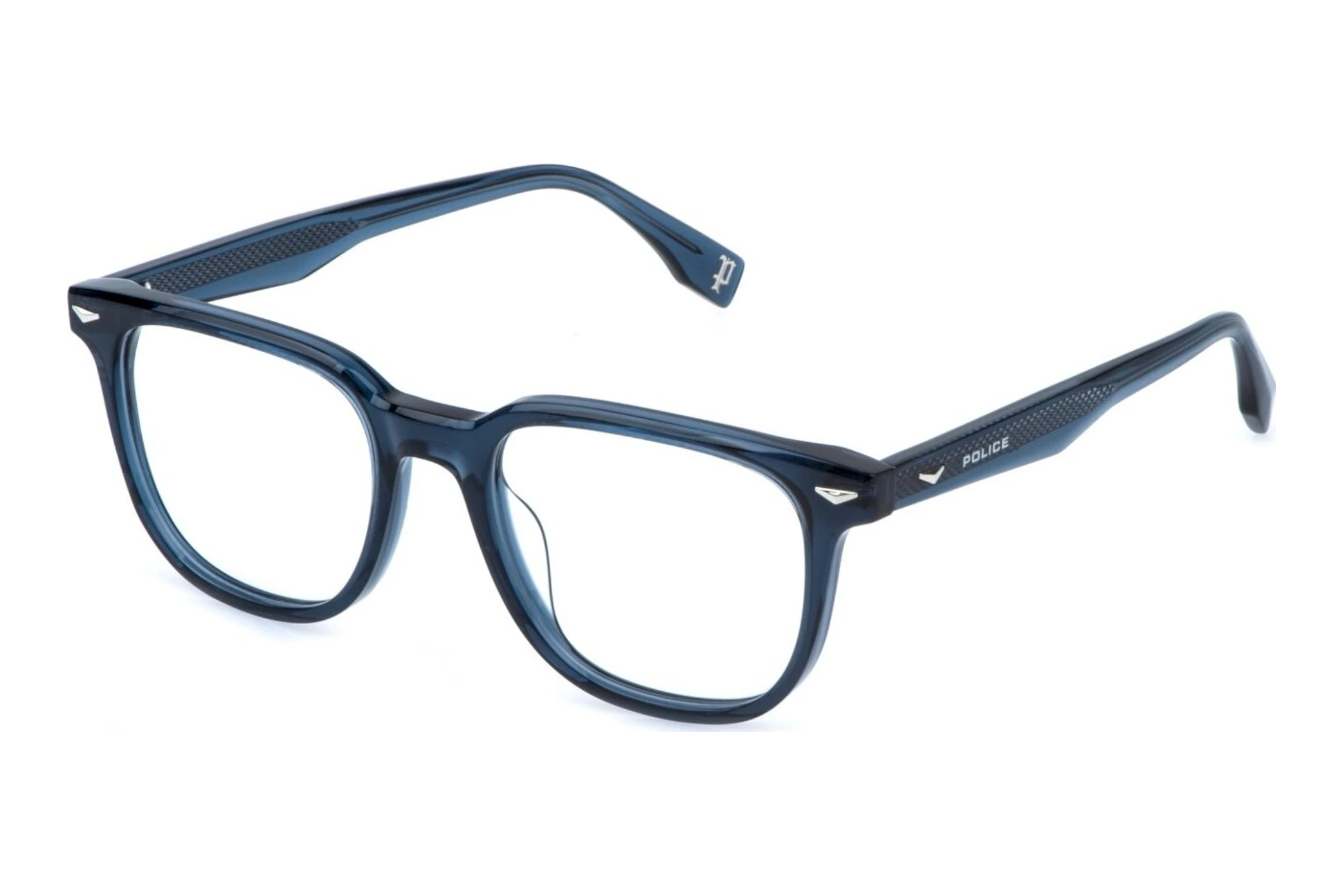 Police VPLR65E 0892 SHINY TRANSPARENT BLUE Police VPLR65E 0892 SHINY TRANSPARENT BLUE