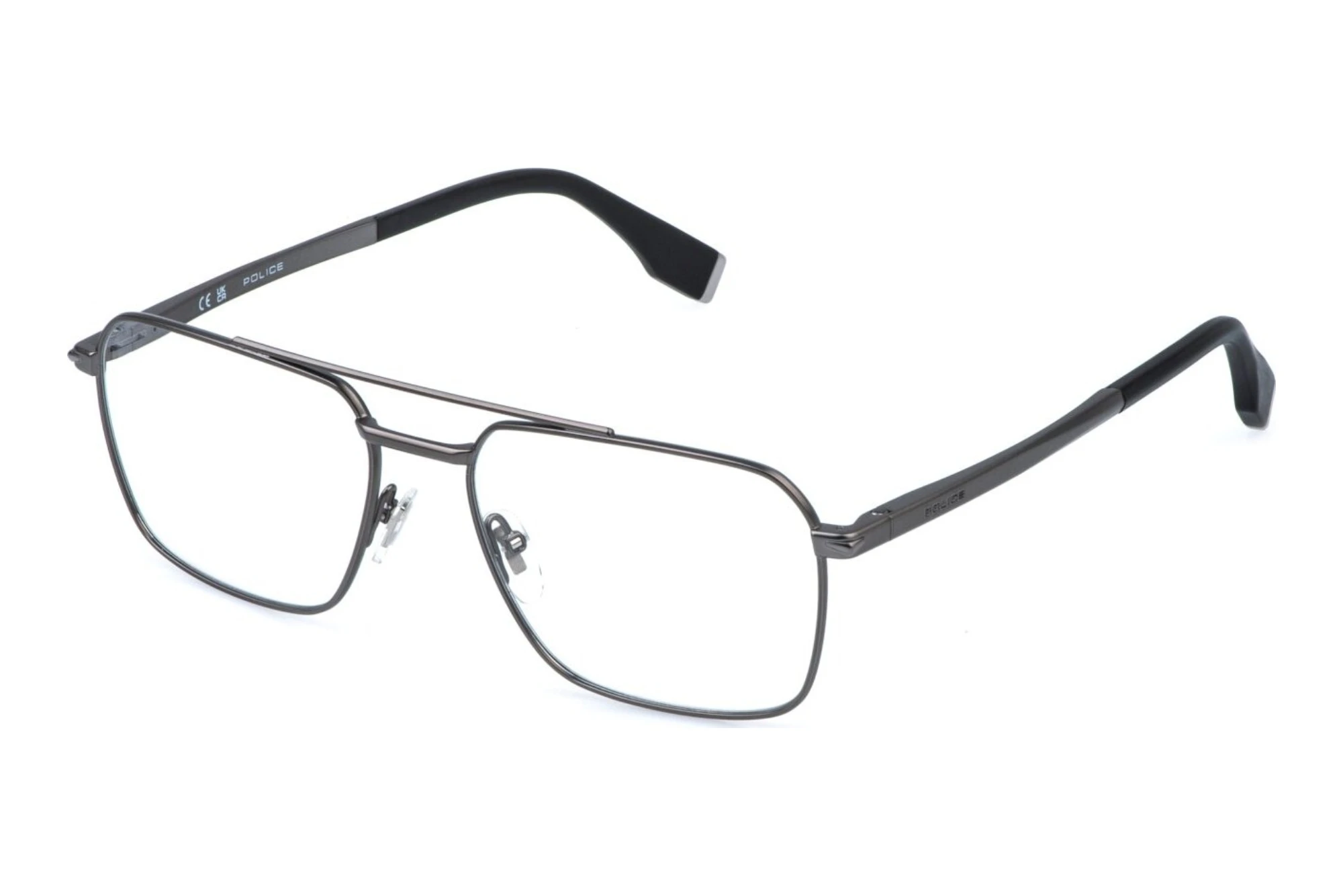 Police VPLR67 0613 TOTAL MATT OR SANDBLASTED RUTHENIUM Police VPLR67 0613 TOTAL MATT OR SANDBLASTED RUTHENIUM