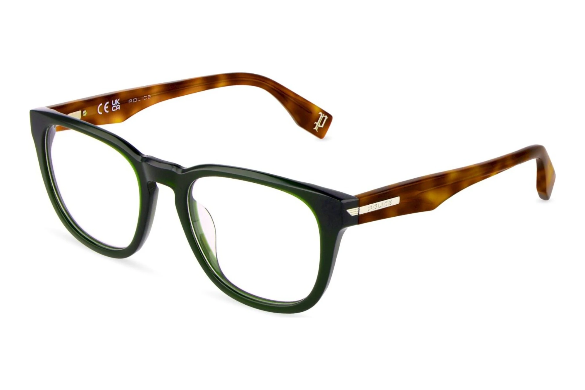 Police VPLU56 09GT SHINY OPAL GREEN Police VPLU56 09GT SHINY OPAL GREEN