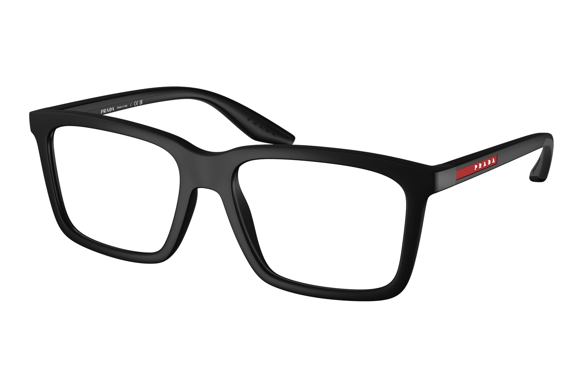 Prada Linea Rossa PS 03SV DG01O1 Rubbered Black Prada Linea Rossa PS 03SV DG01O1 Rubbered Black
