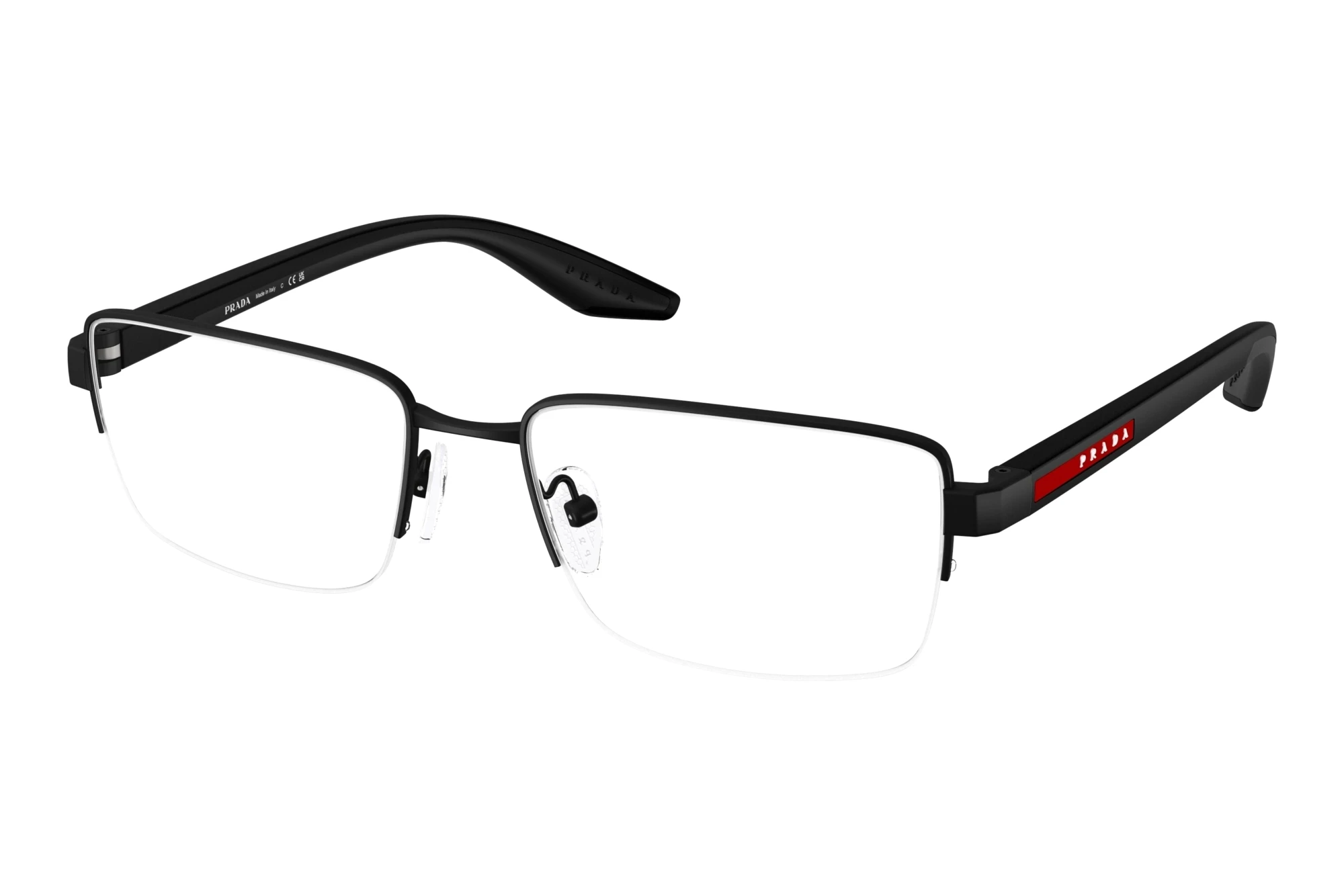 Prada Linea Rossa PS 51SV DG01O1 Rubbered Black Prada Linea Rossa PS 51SV DG01O1 Rubbered Black