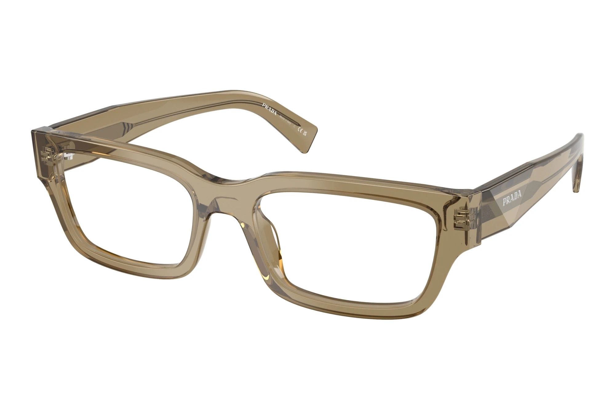 Prada PR C02V 22H1O1 Transparent Bark Prada PR C02V 22H1O1 Transparent Bark