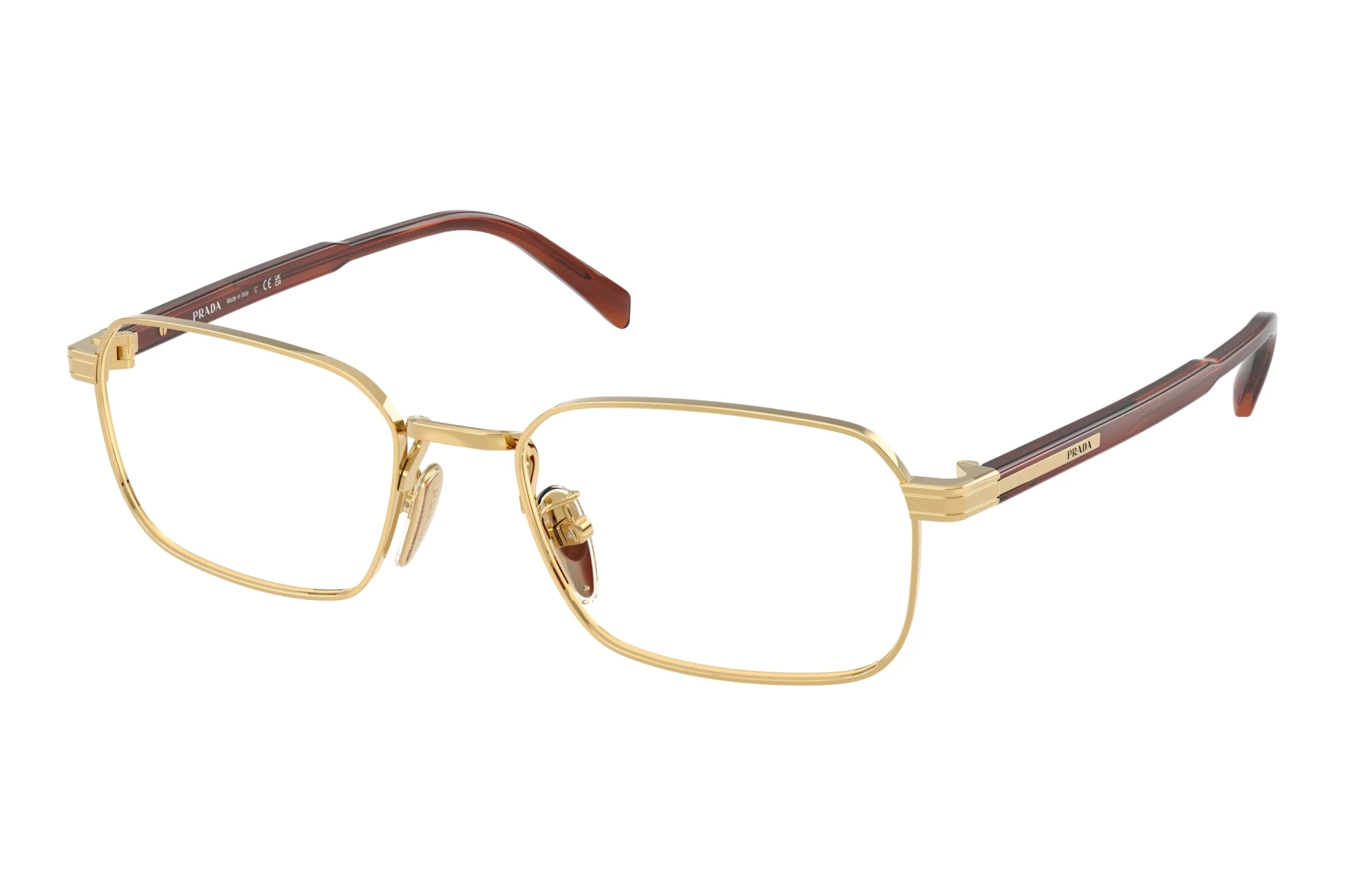 Prada PR C50VD 5AK1O1 Gold Prada PR C50VD 5AK1O1 Gold