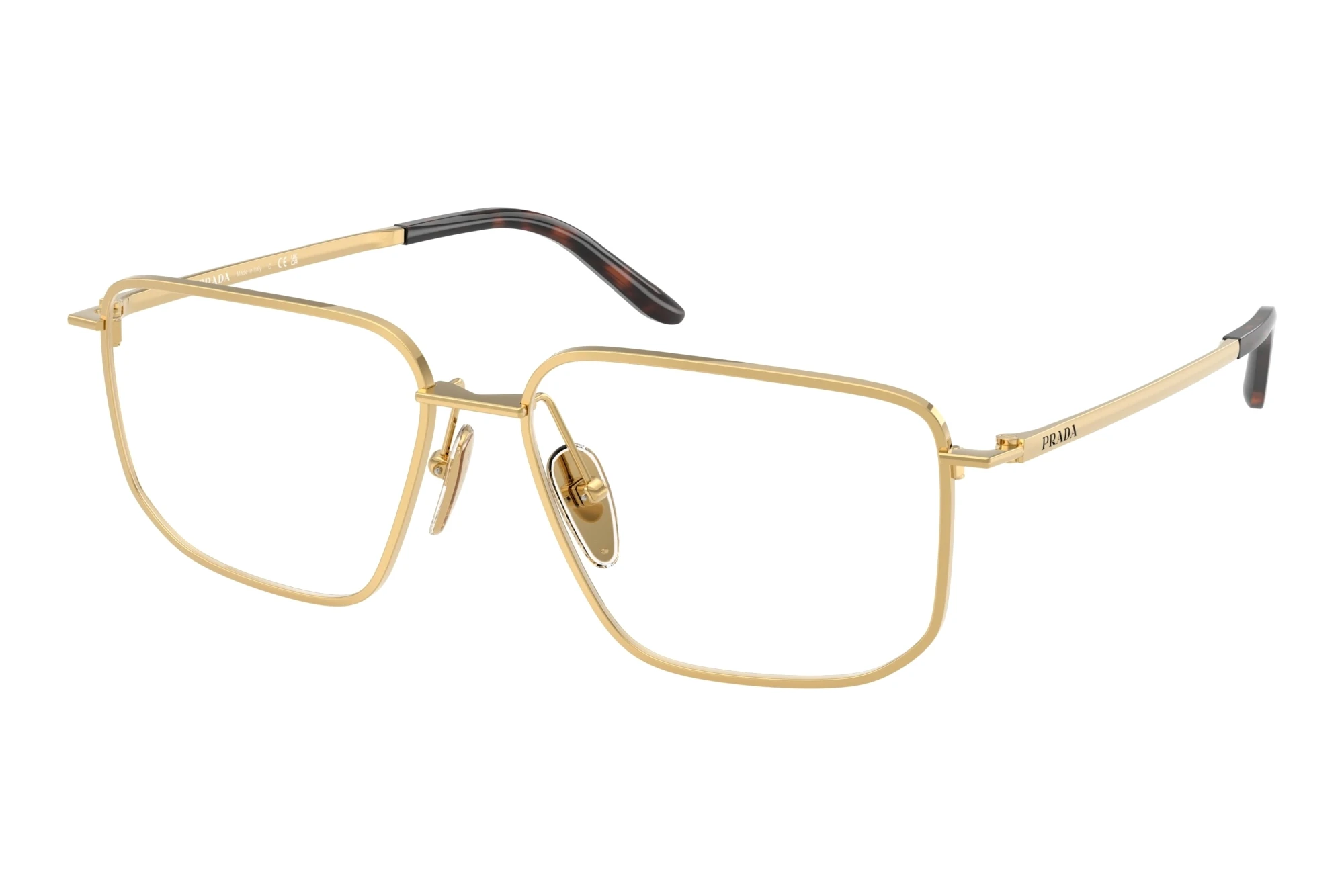 Prada PR C52V 5AK1O1 Gold Prada PR C52V 5AK1O1 Gold