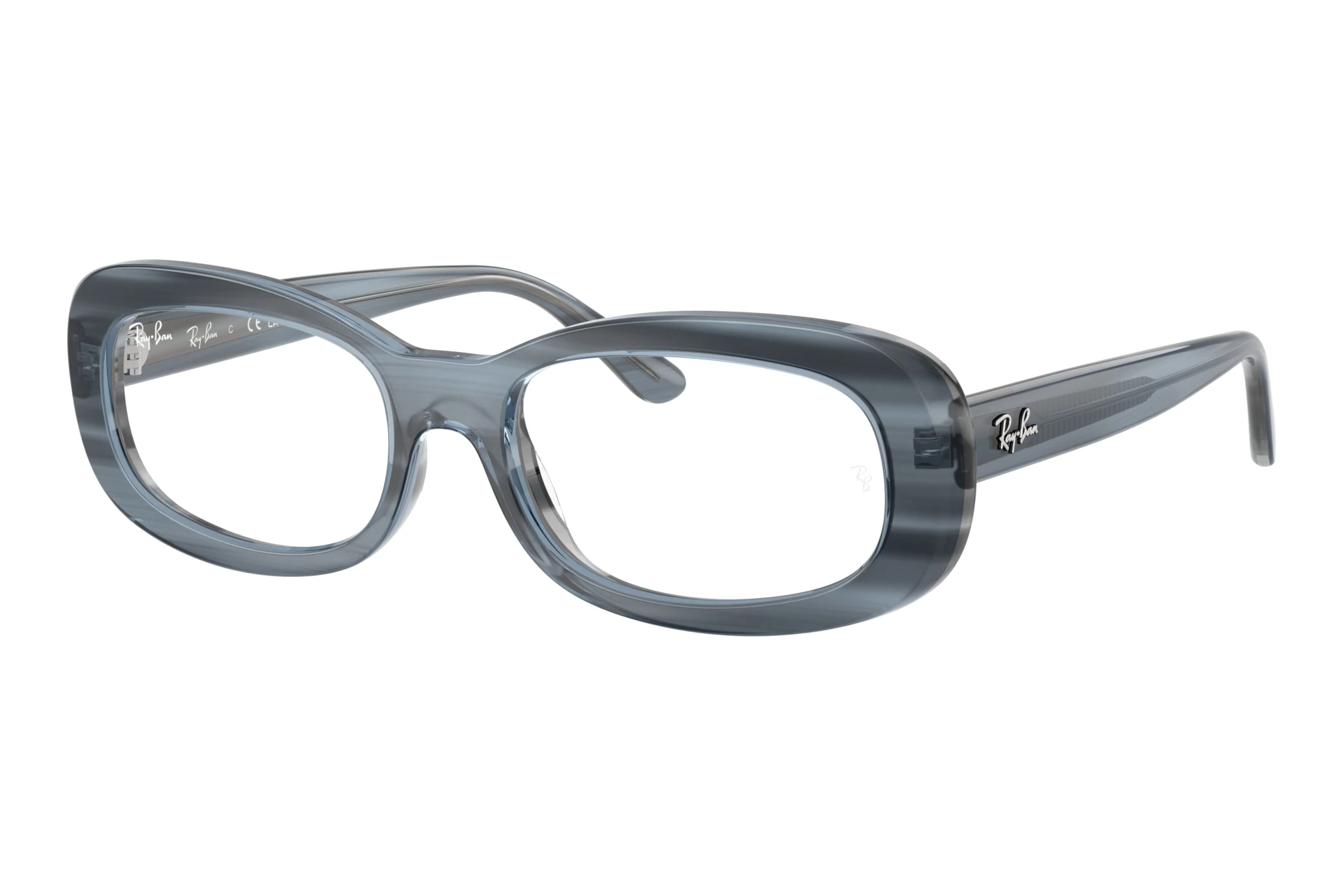 Ray-Ban RX2221V 8456 Striped Blue Ray-Ban RX2221V 8456 Striped Blue