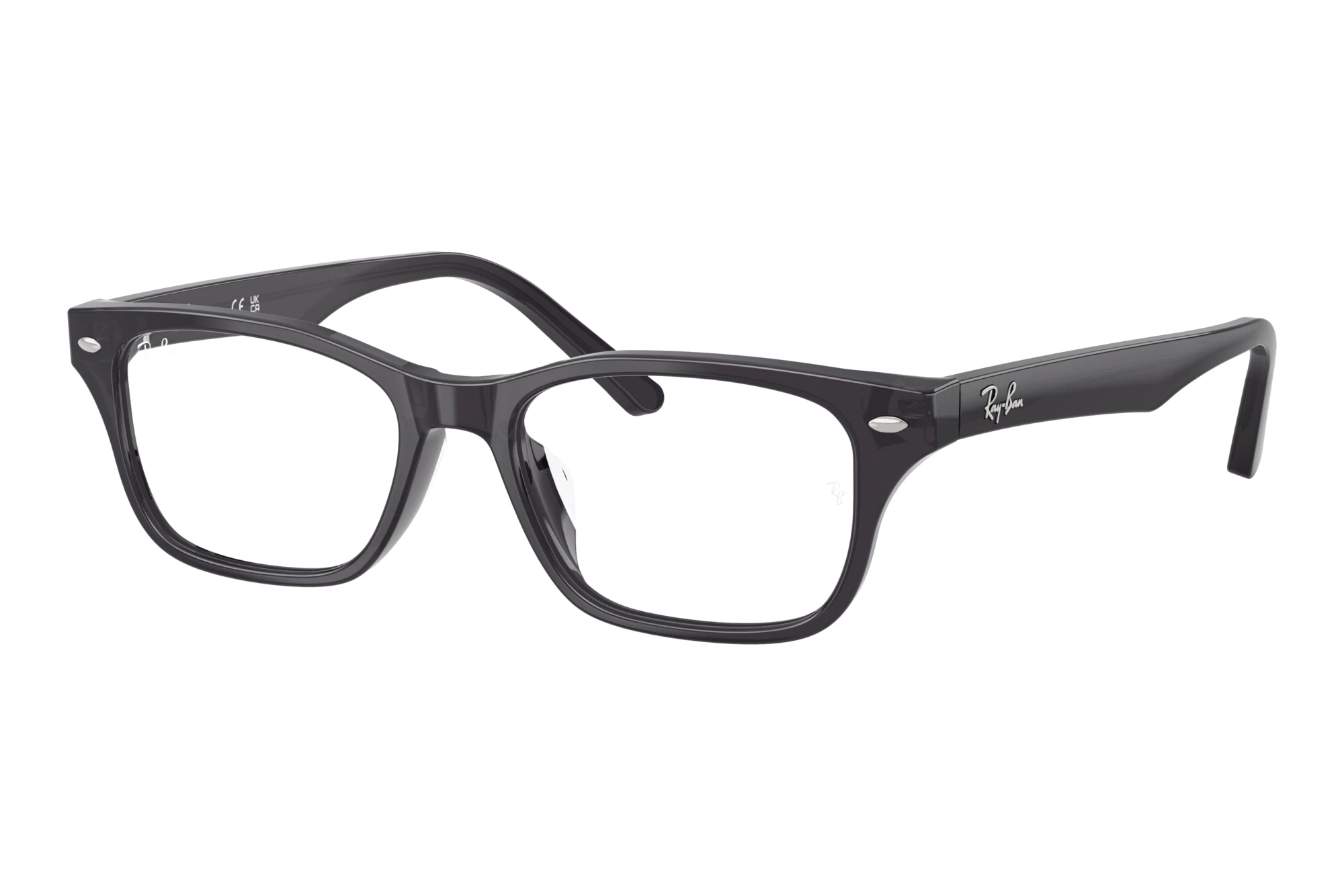 Ray-Ban RX5345D 5920 Transparent Dark Violet Grey Ray-Ban RX5345D 5920 Transparent Dark Violet Grey