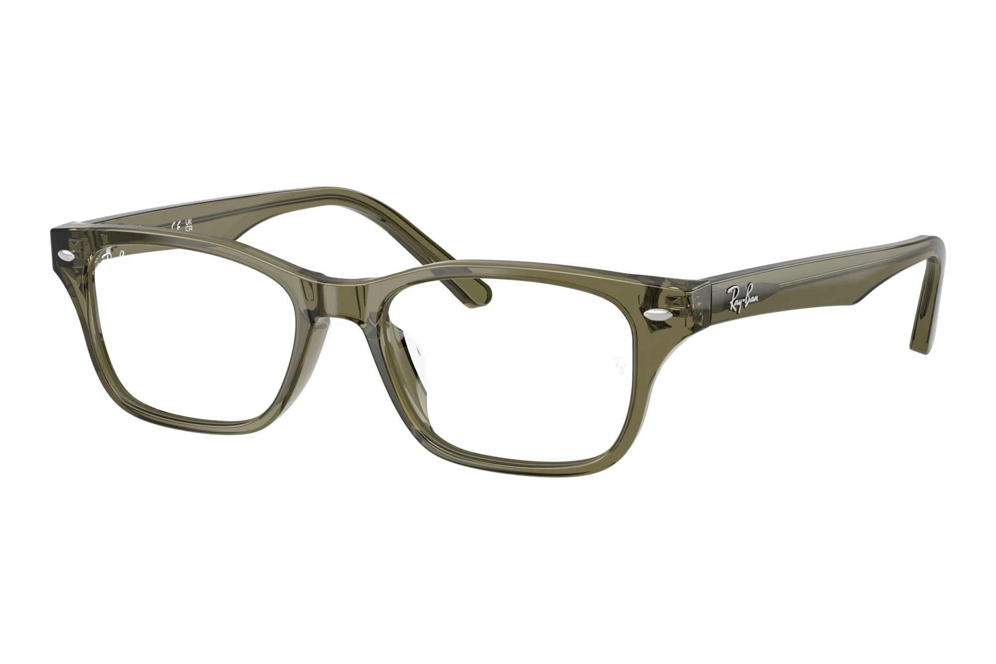 Ray-Ban RX5345D 8501 Transparent Green Olive Ray-Ban RX5345D 8501 Transparent Green Olive