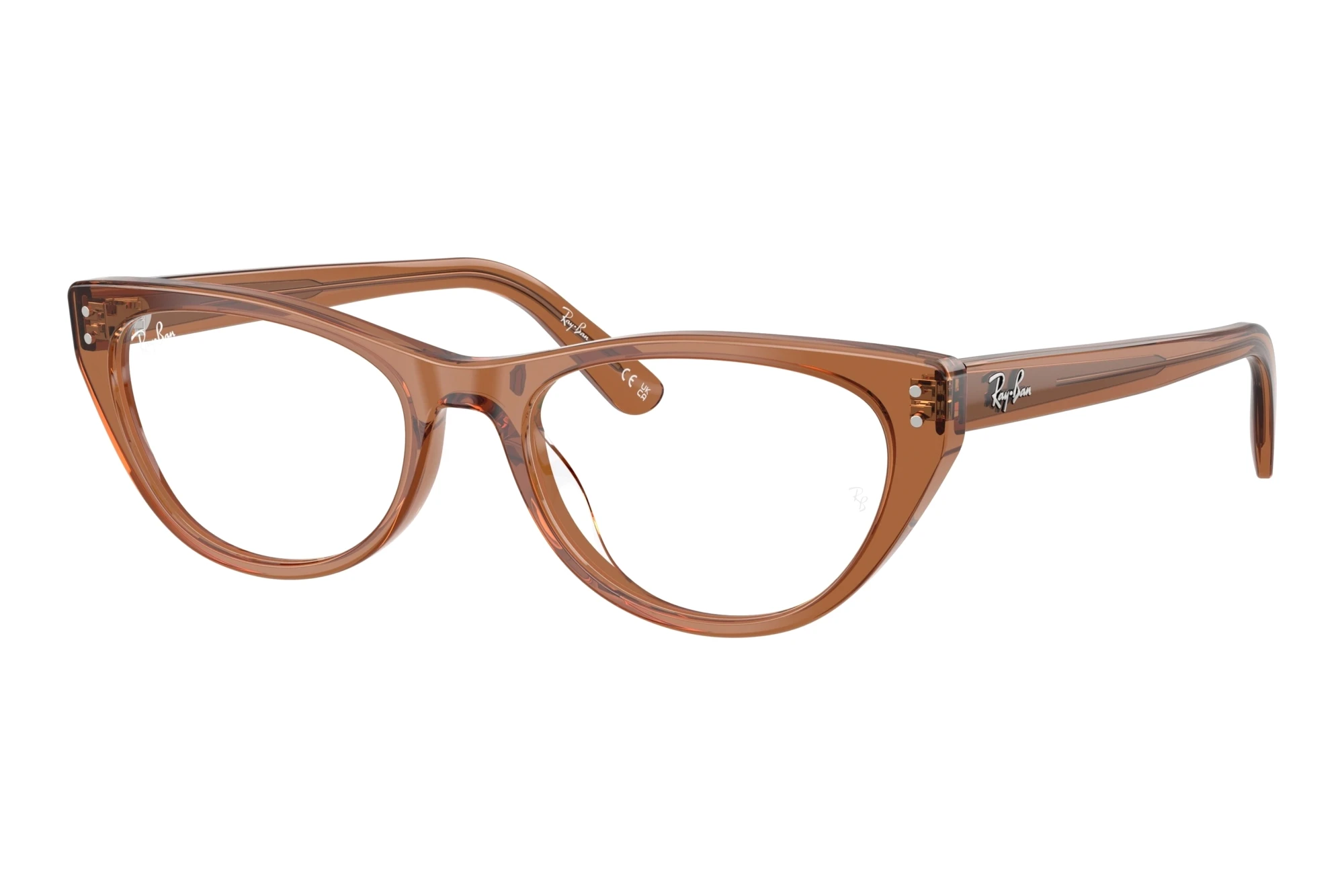 Ray-Ban RX5449D 8201 Transparent Brown Ray-Ban RX5449D 8201 Transparent Brown
