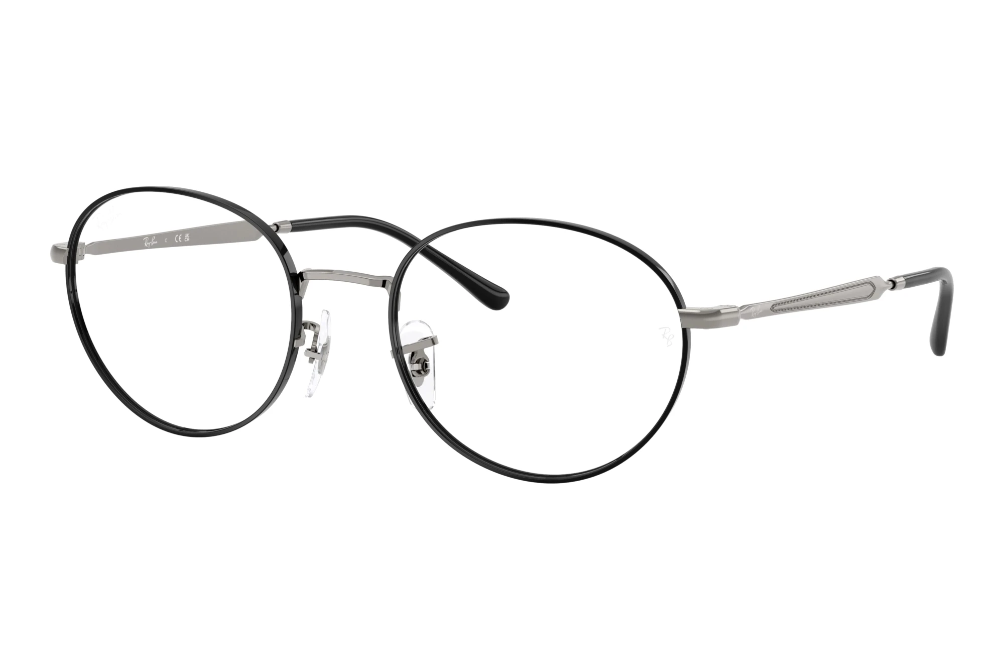 Ray-Ban RX6558 3179 Black On Gunmetal Ray-Ban RX6558 3179 Black On Gunmetal