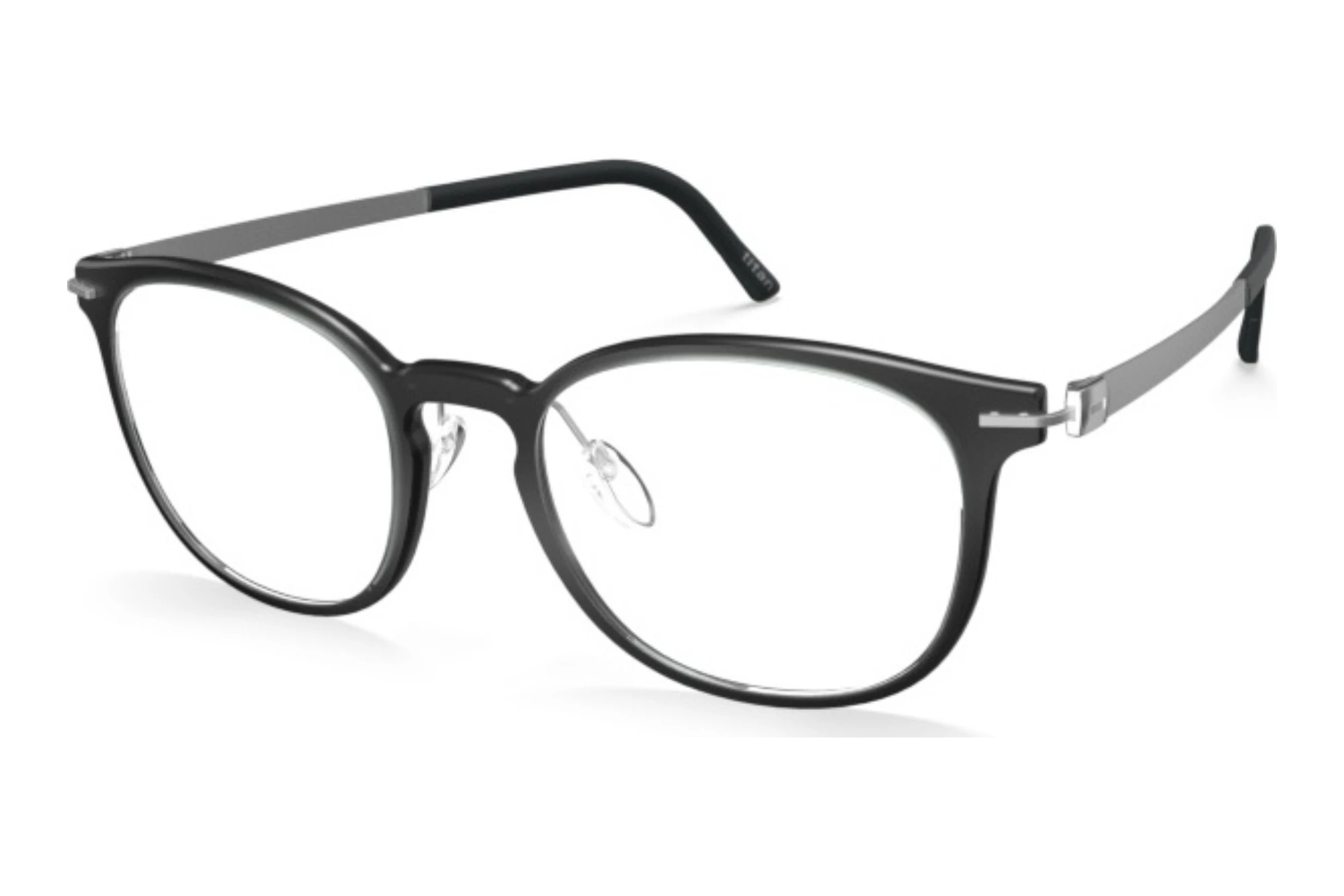 Silhouette 2938 9010 Black Silver Silhouette 2938 9010 Black Silver