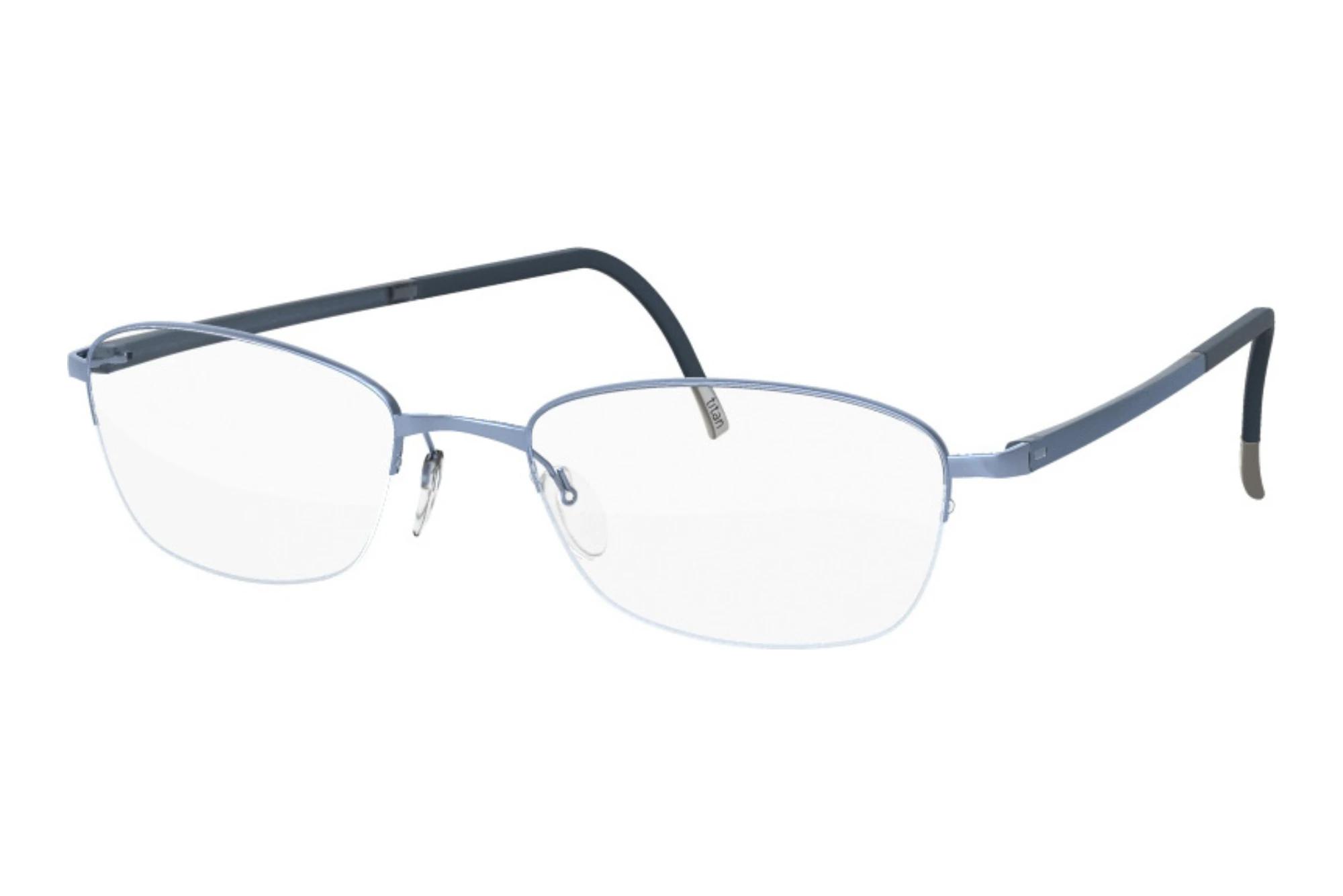 Silhouette 4453 6074 Metallic Blue Silhouette 4453 6074 Metallic Blue