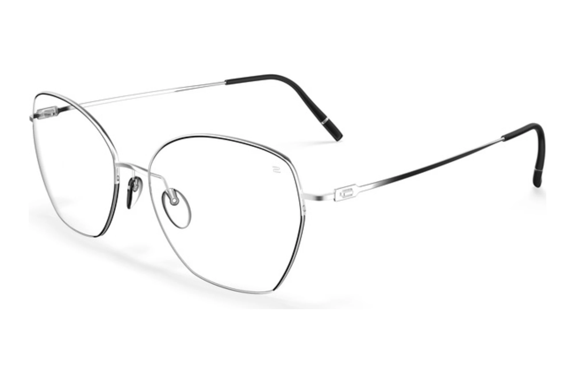 Silhouette 4574 7002 Clear Rhodium Silhouette 4574 7002 Clear Rhodium