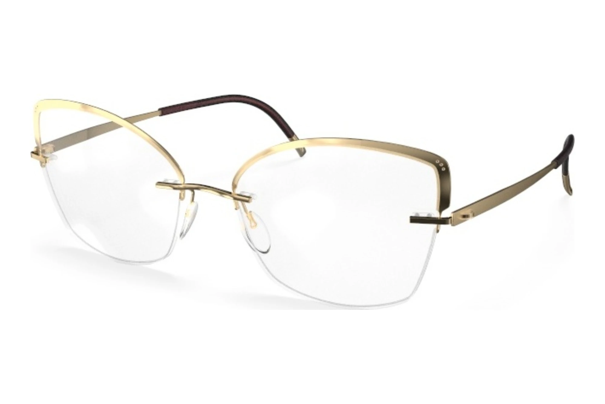 Silhouette 5546 7520 Crystal Gold polished Silhouette 5546 7520 Crystal Gold polished