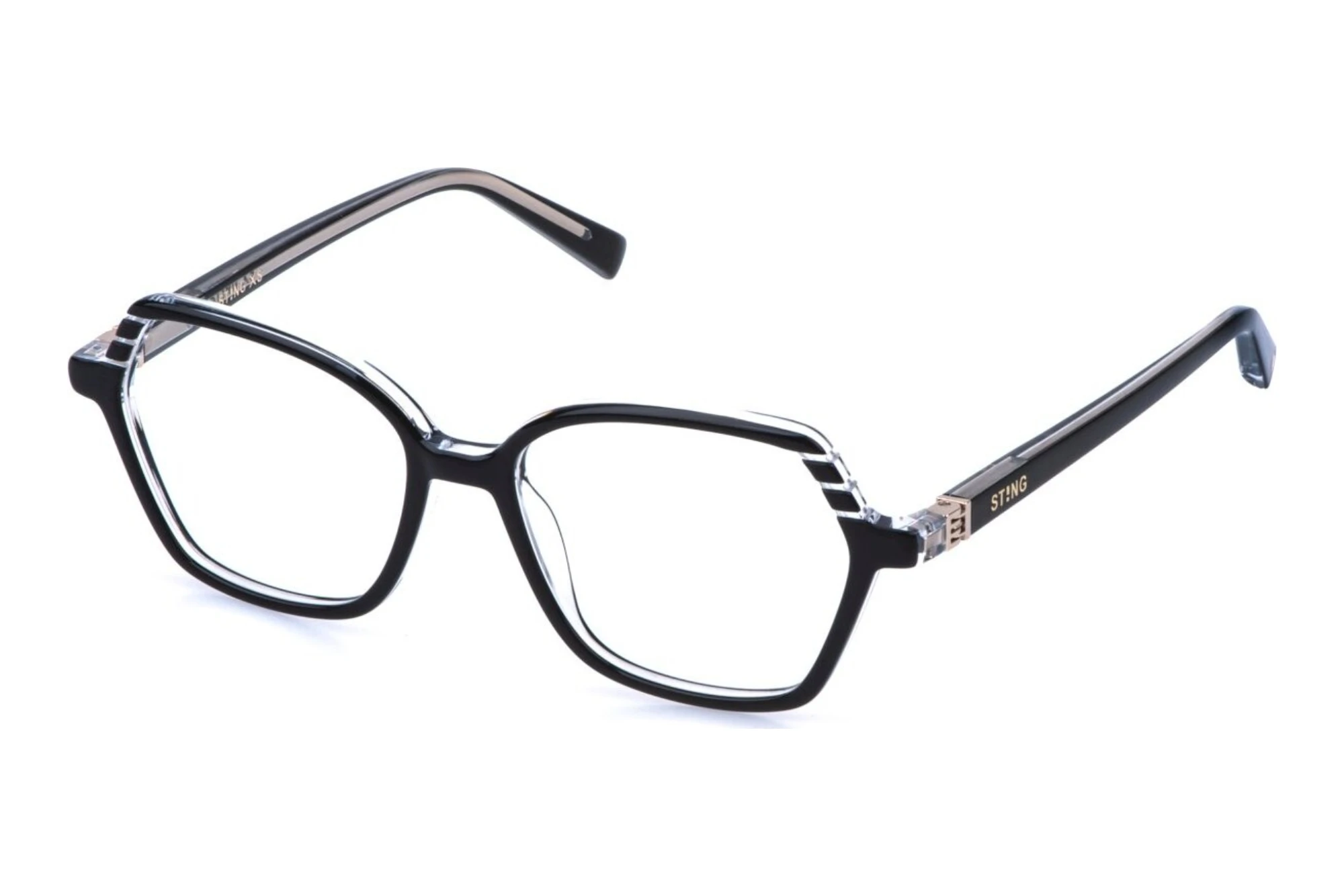 Sting VSJ760 09W1 SHINY BLACK TOP+CRYSTAL Sting VSJ760 09W1 SHINY BLACK TOP+CRYSTAL