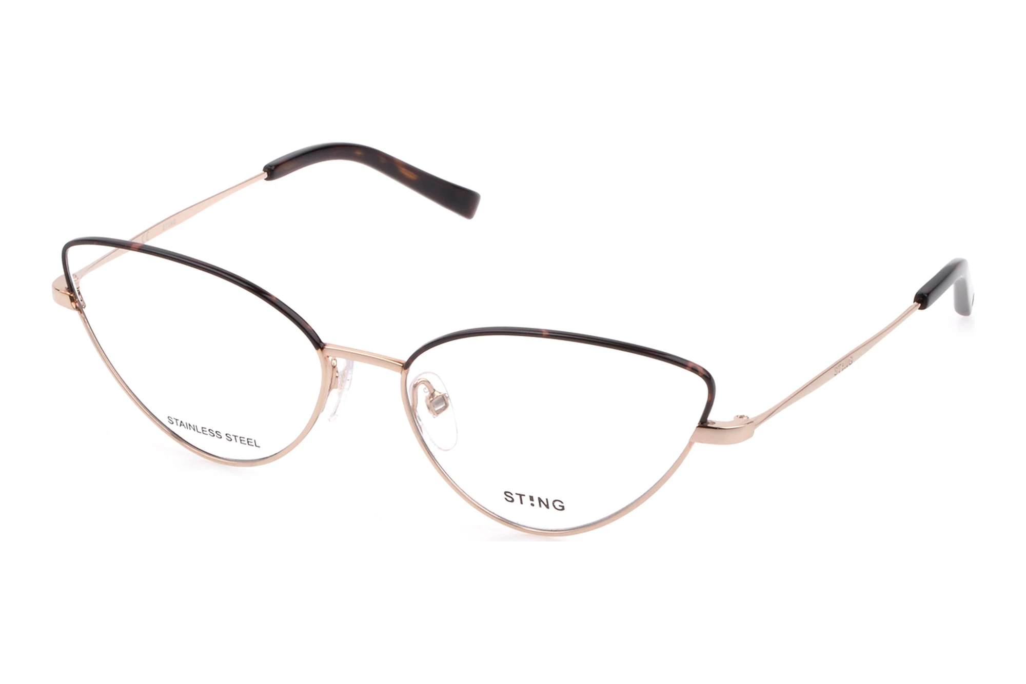 Sting VST344 0320 ORO ROSE' LUCIDO C/PARTI AVANA Sting VST344 0320 ORO ROSE' LUCIDO C/PARTI AVANA