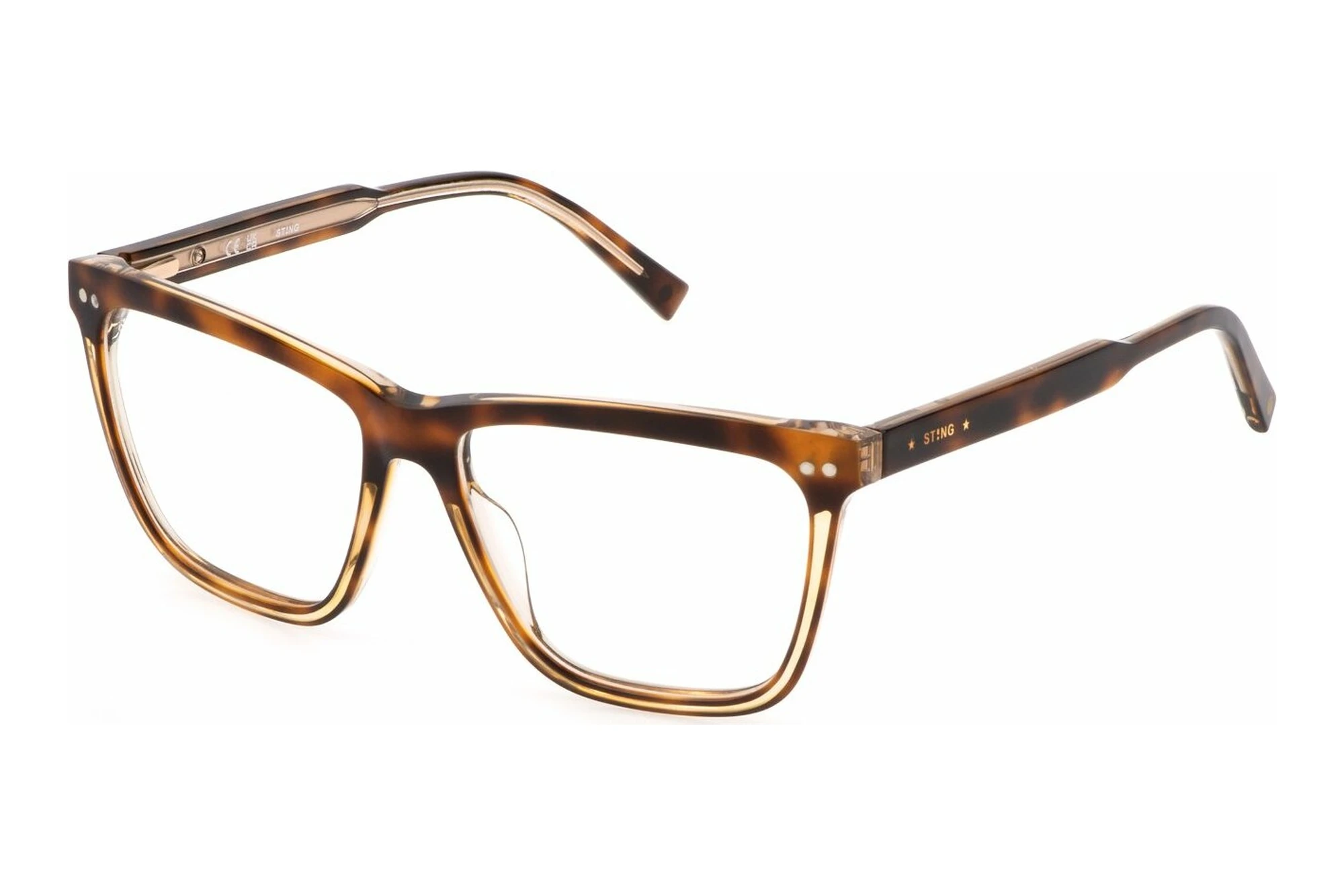 Sting VST453 09W2 SHINY HAVANA TOP+CRYSTAL Sting VST453 09W2 SHINY HAVANA TOP+CRYSTAL