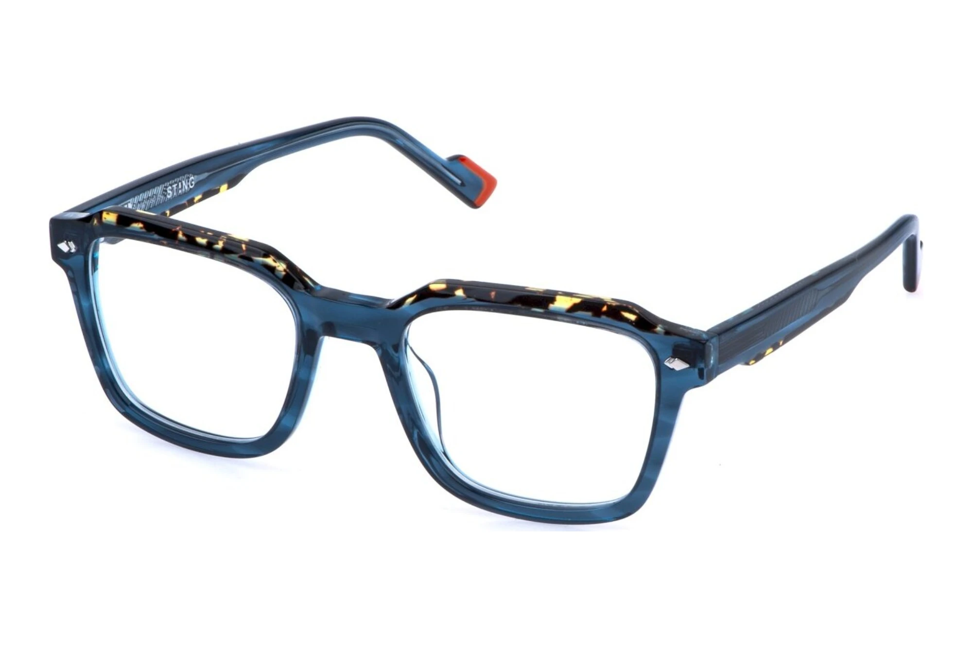 Sting VST570V 02WC SHINY WAVY NAVY/ CLEAR BLUE Sting VST570V 02WC SHINY WAVY NAVY/ CLEAR BLUE