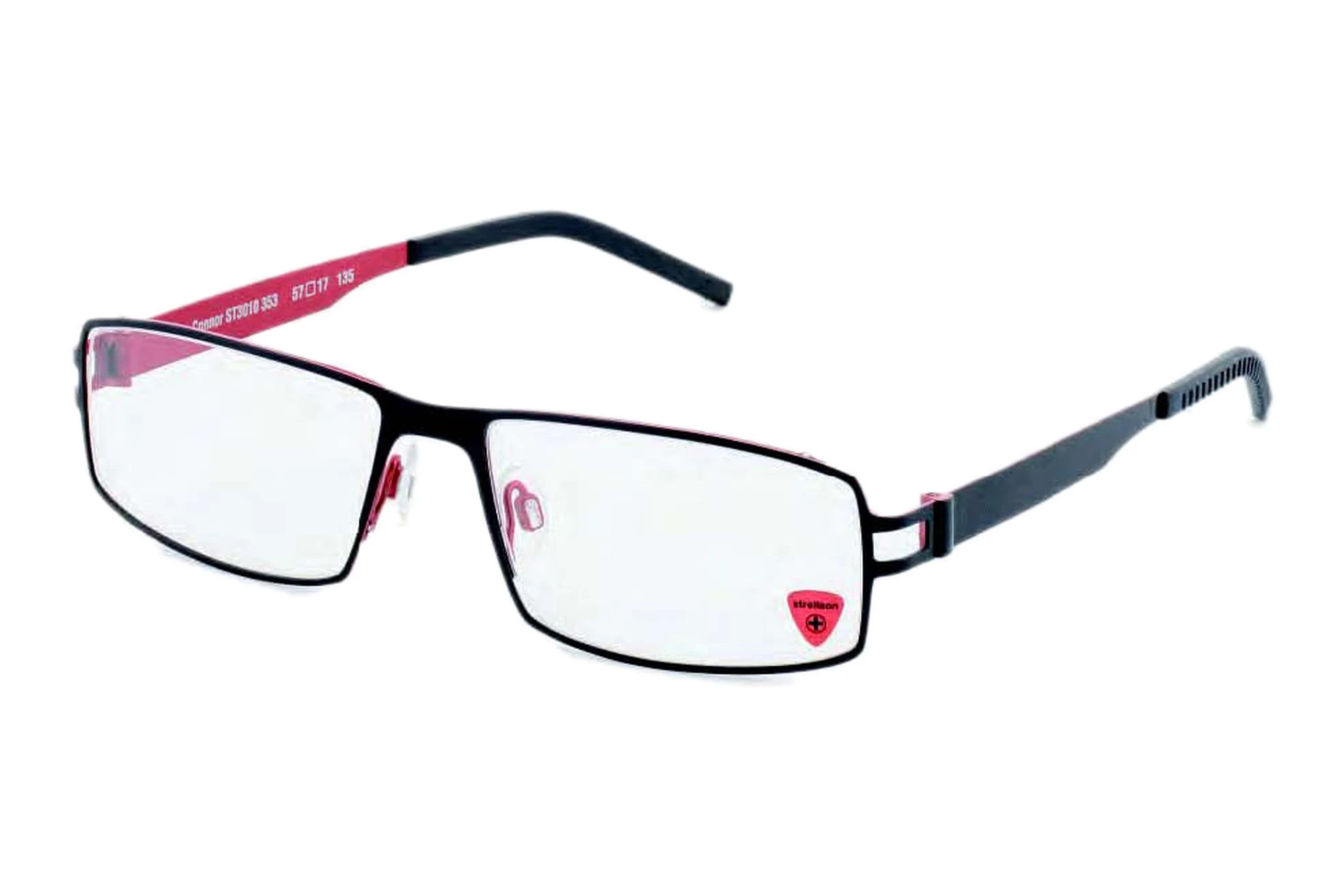 Strellson ST3010 353 schwarz-chillirot-matt Strellson ST3010 353 schwarz-chillirot-matt
