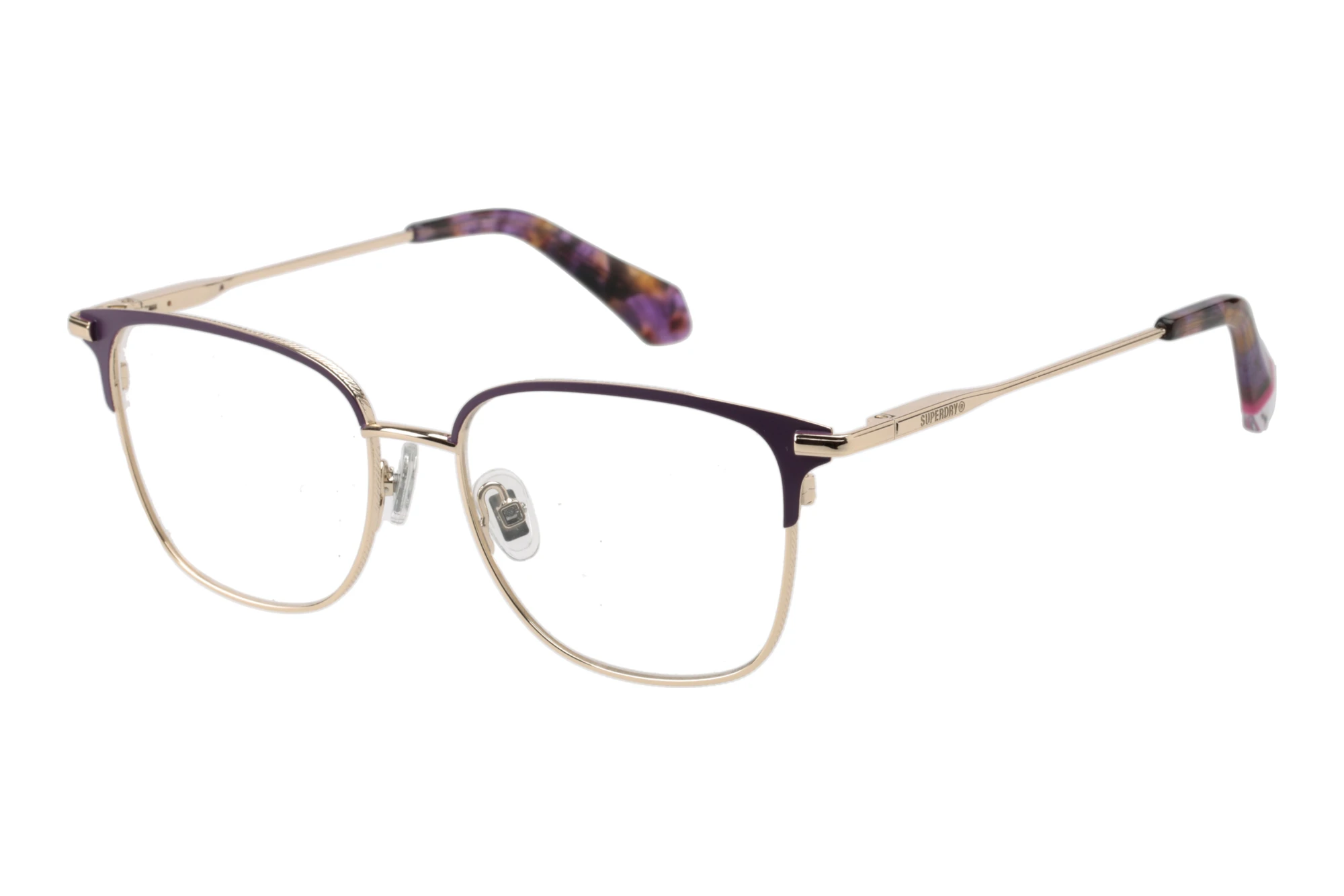 Superdry SD 992082 52 aubergine matt und gold Superdry SD 992082 52 aubergine matt und gold