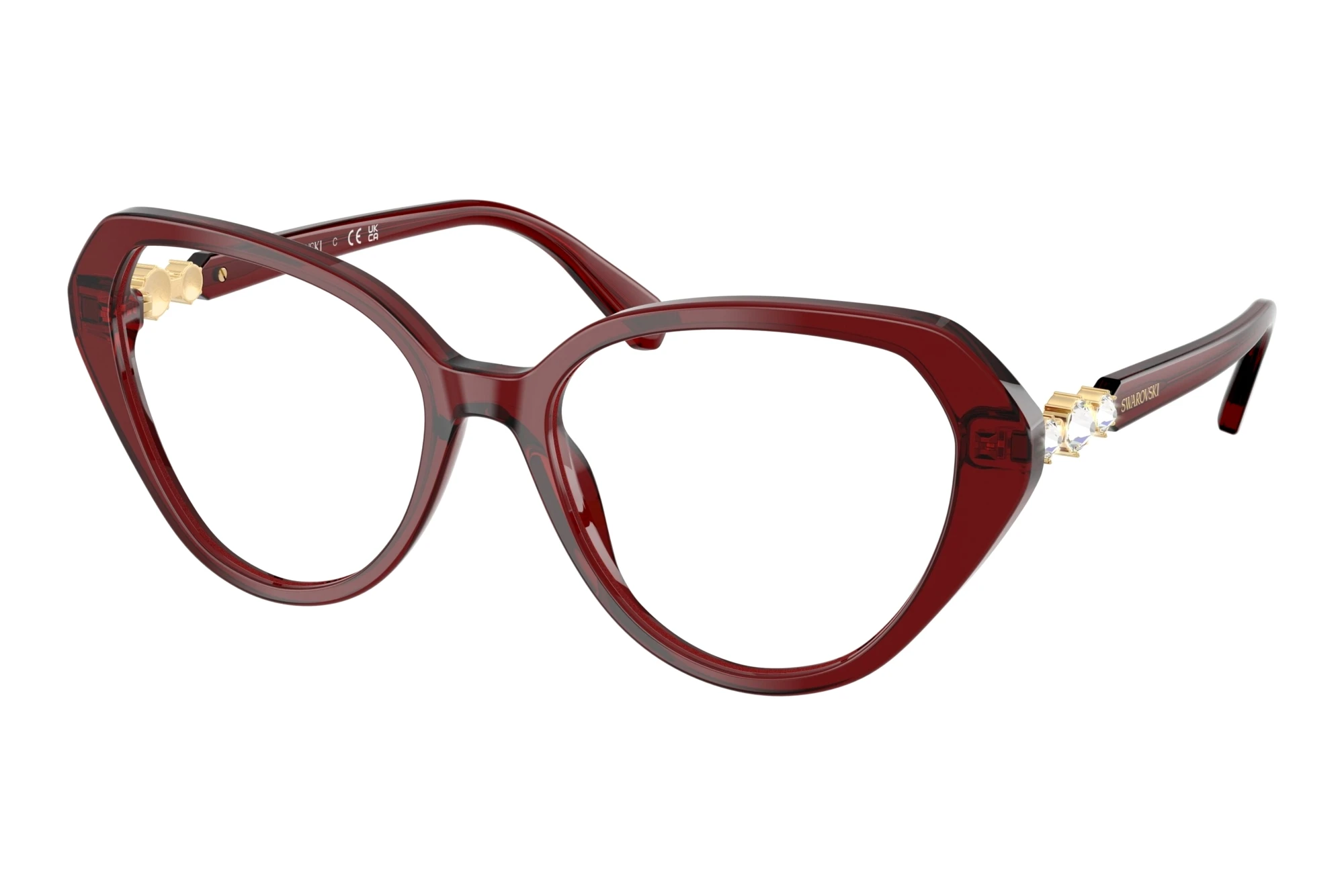 Swarovski SK2054 1073 Transparent Burgundy Swarovski SK2054 1073 Transparent Burgundy