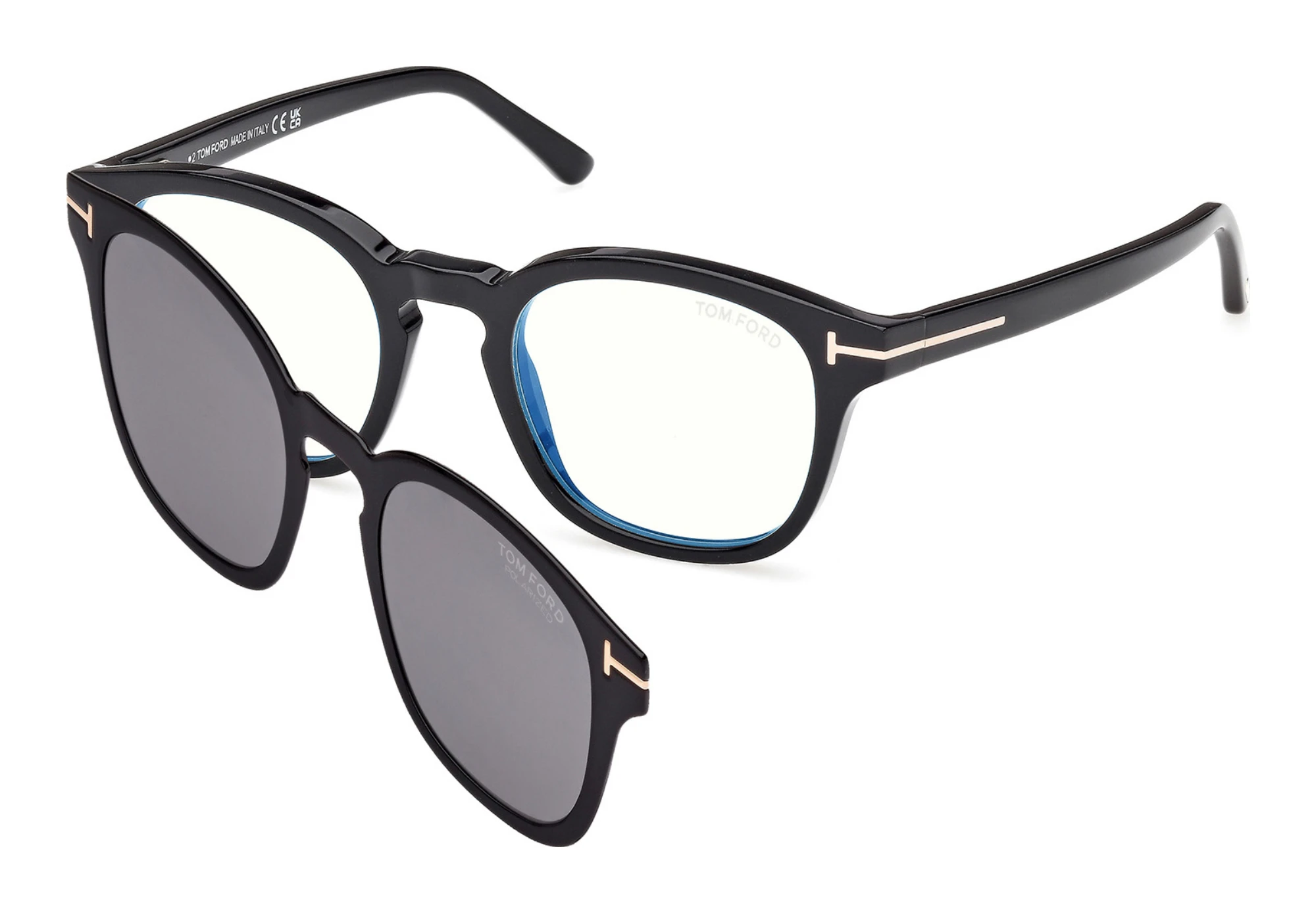 Tom Ford FT5532-B 01D Glänzend Schwarz Tom Ford FT5532-B 01D Glänzend Schwarz