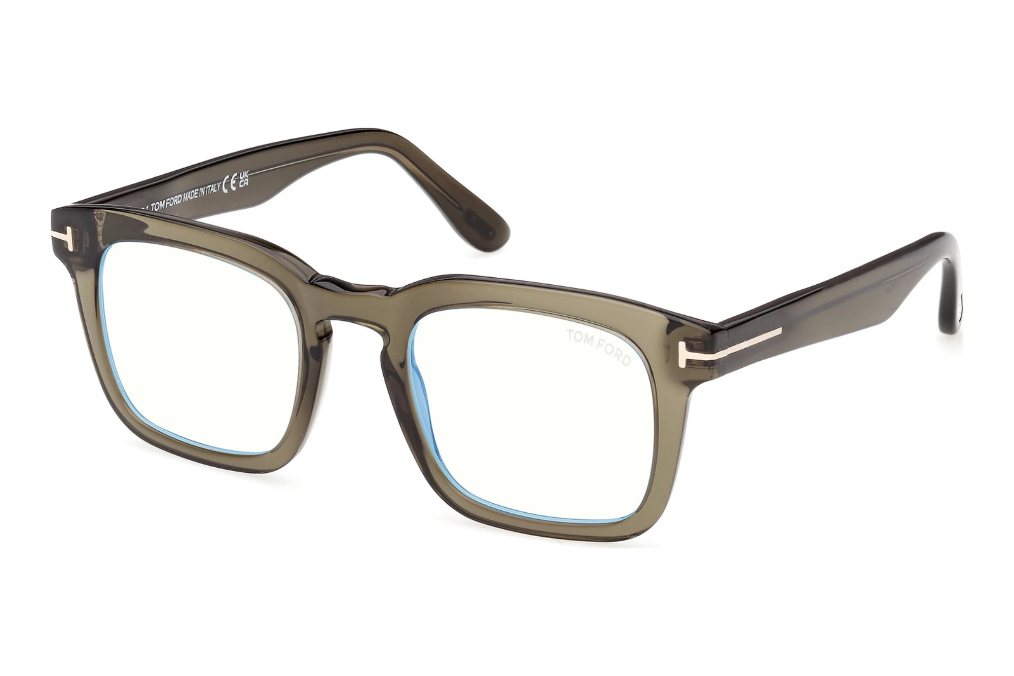Tom Ford FT6025-B 096 Glänzend Dunkelgrün Tom Ford FT6025-B 096 Glänzend Dunkelgrün