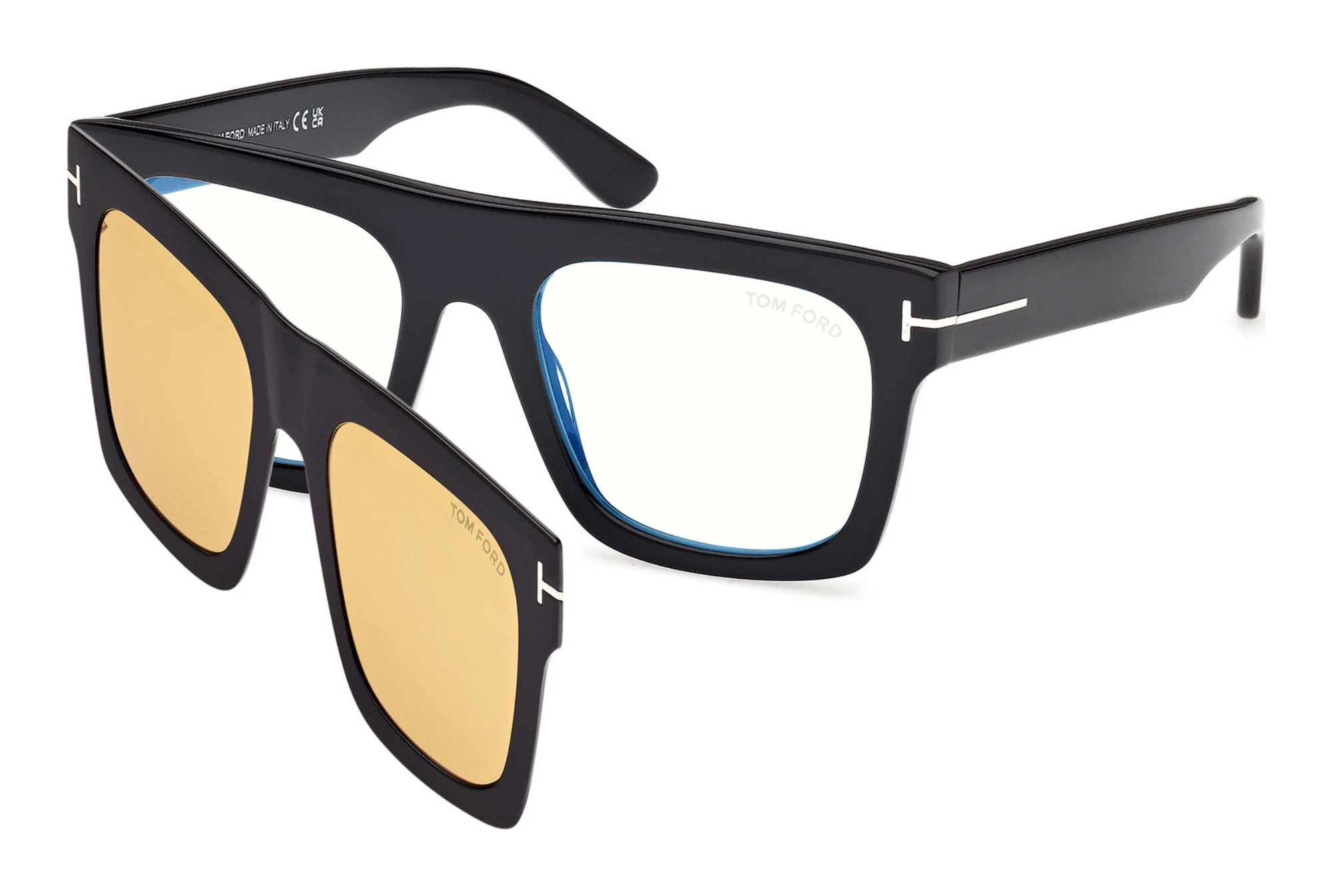Tom Ford FT6068-B 001 Glänzend Schwarz Tom Ford FT6068-B 001 Glänzend Schwarz