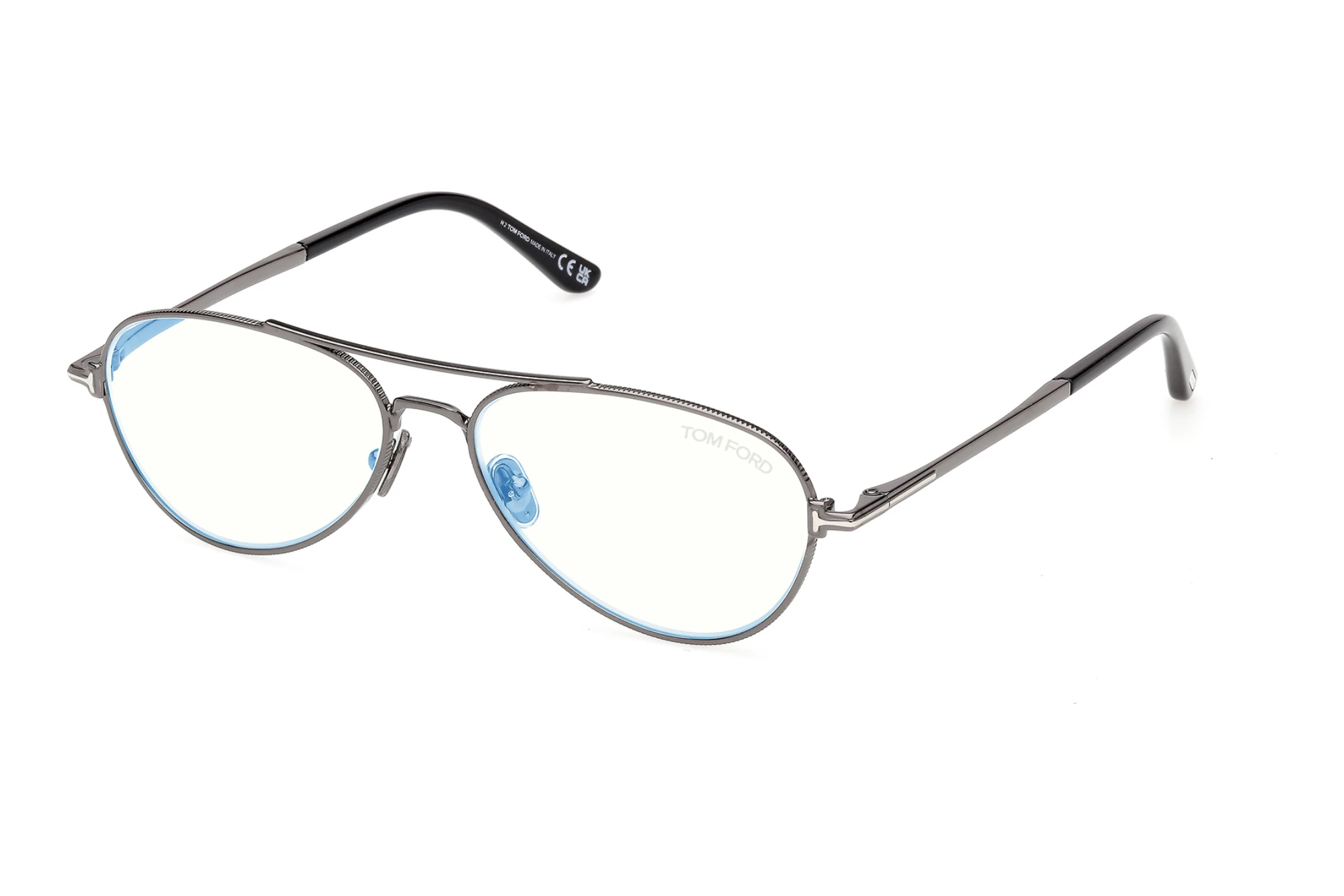 Tom Ford FT6128-B 008 Glänzend Gunmetal Tom Ford FT6128-B 008 Glänzend Gunmetal