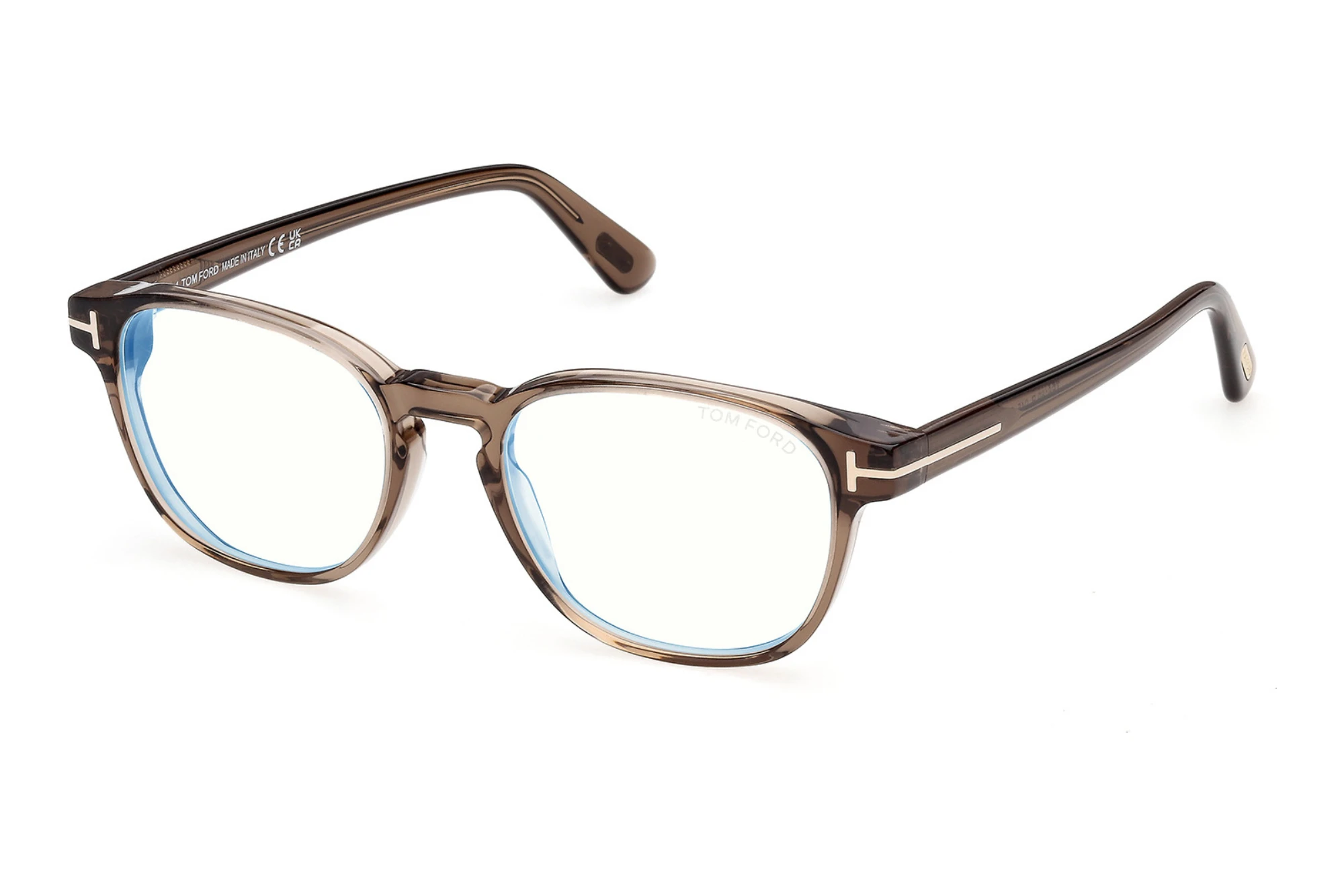 Tom Ford FT6169-B 045 Glänzend Hellbraun Tom Ford FT6169-B 045 Glänzend Hellbraun