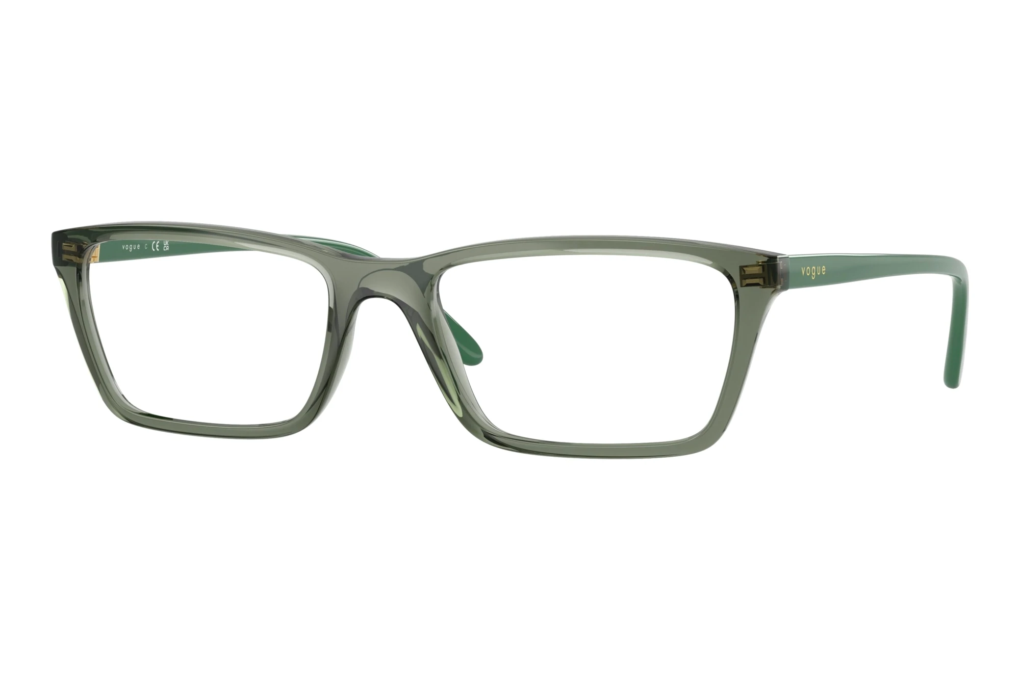 Vogue Eyewear VO5667 3086 Transparent Mallard Green Vogue Eyewear VO5667 3086 Transparent Mallard Green