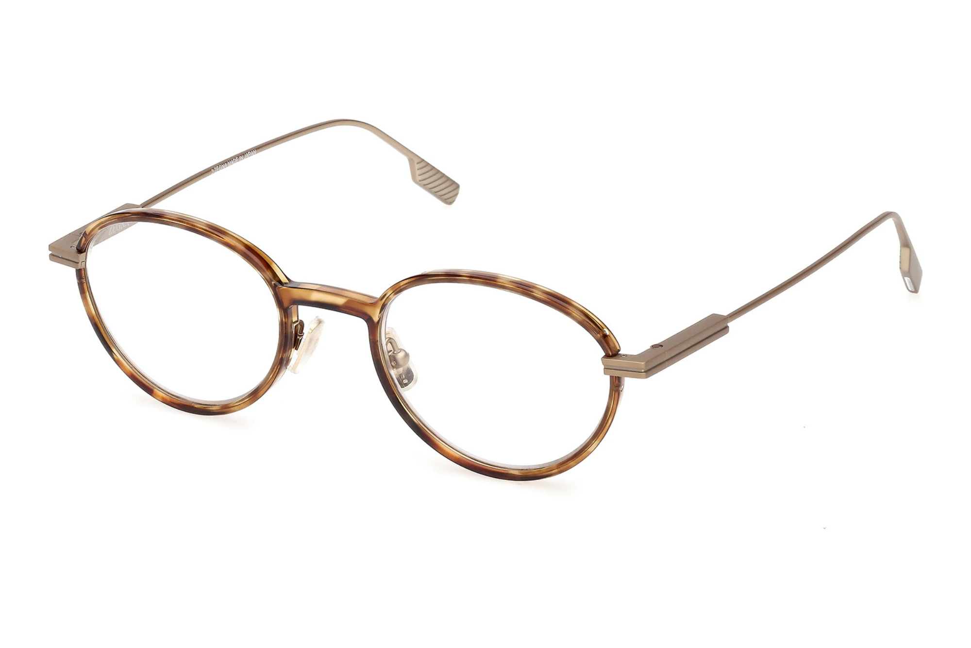 Zegna EZ5323 047 Hellbraun/Gestreift Zegna EZ5323 047 Hellbraun/Gestreift