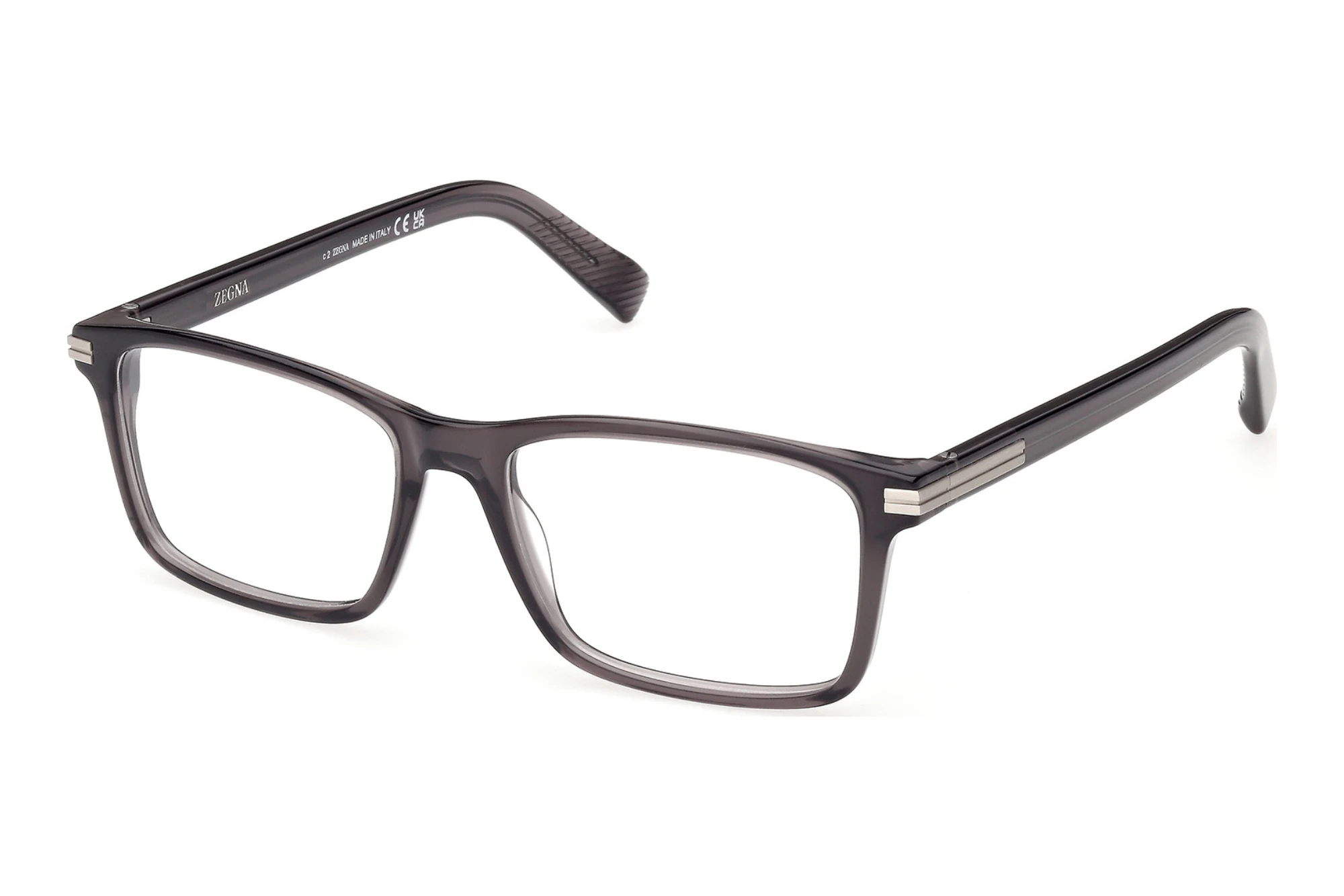 Zegna EZ5333 020 Glänzend Grau Zegna EZ5333 020 Glänzend Grau