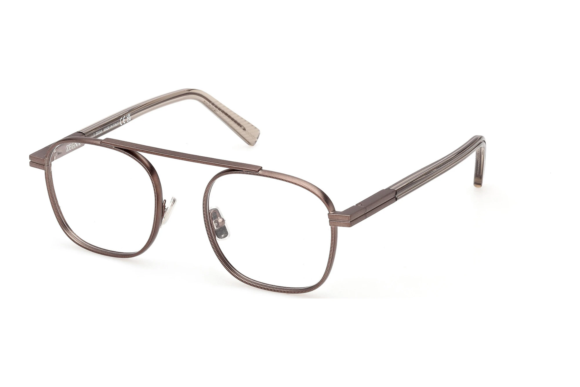 Zegna EZ5334-H 037 Matt Dunkel Bronze Zegna EZ5334-H 037 Matt Dunkel Bronze
