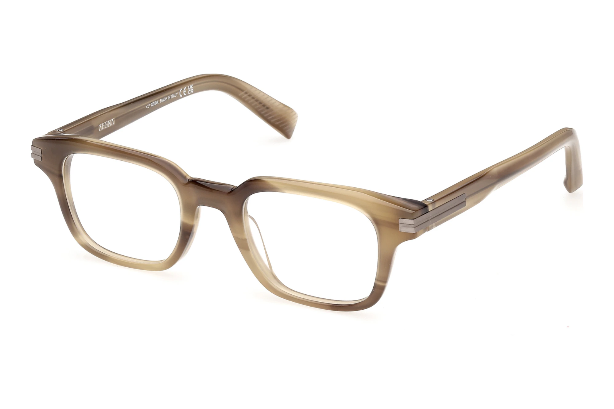 Zegna EZ5359 050 Hellbraun /Gestreift Zegna EZ5359 050 Hellbraun /Gestreift