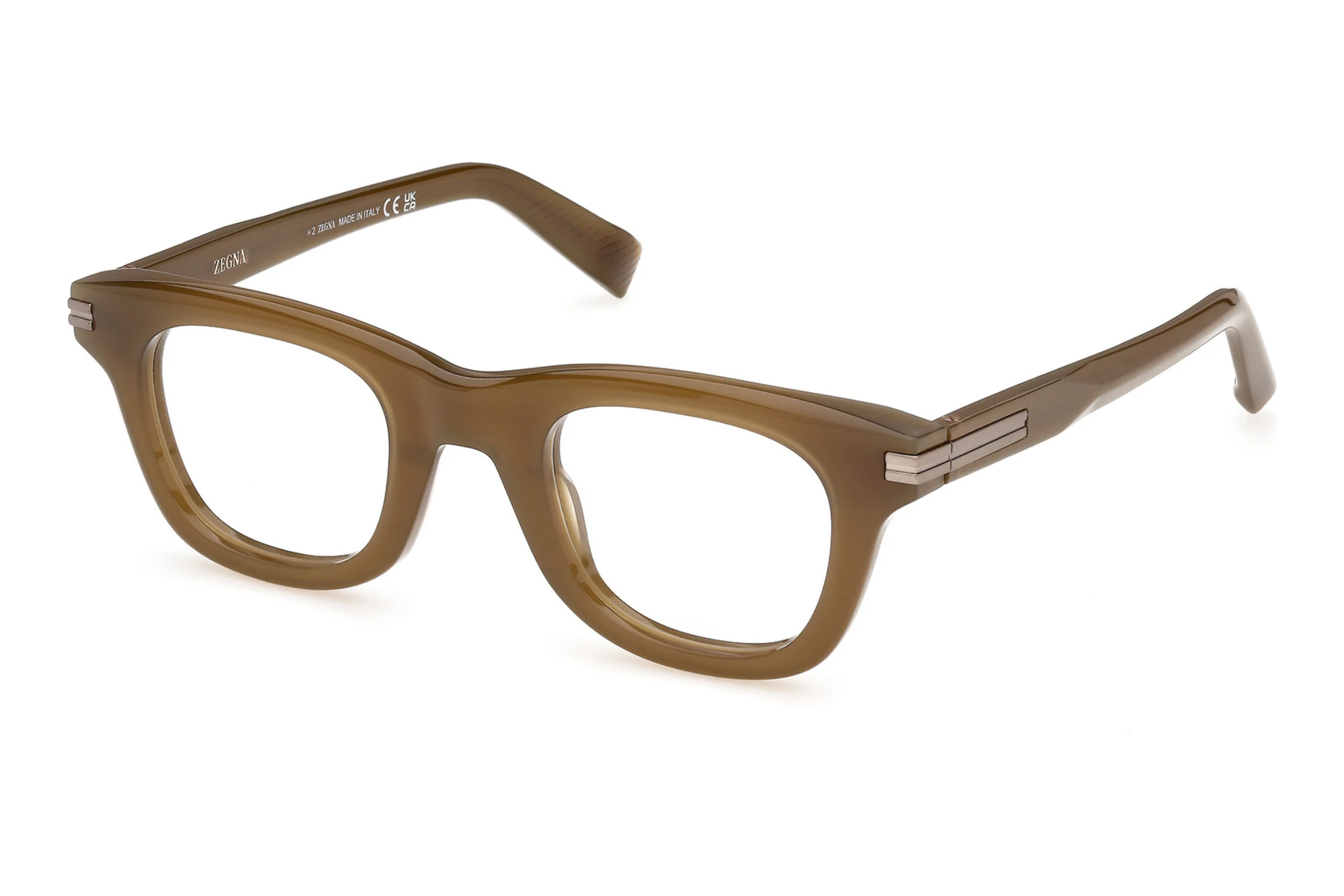 Zegna EZ5374 098 Glänzend Dunkelgrün Zegna EZ5374 098 Glänzend Dunkelgrün