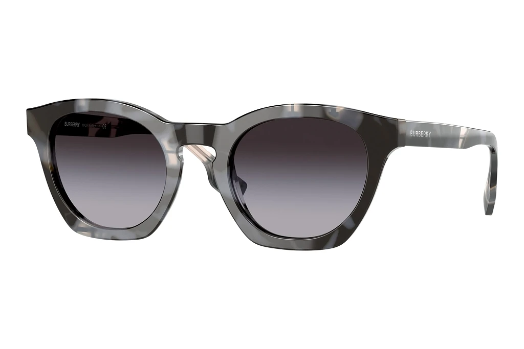 Burberry   BE4367 39838G Grey GradientTop Check/Grey Havana Burberry   BE4367 39838G Grey GradientTop Check/Grey Havana