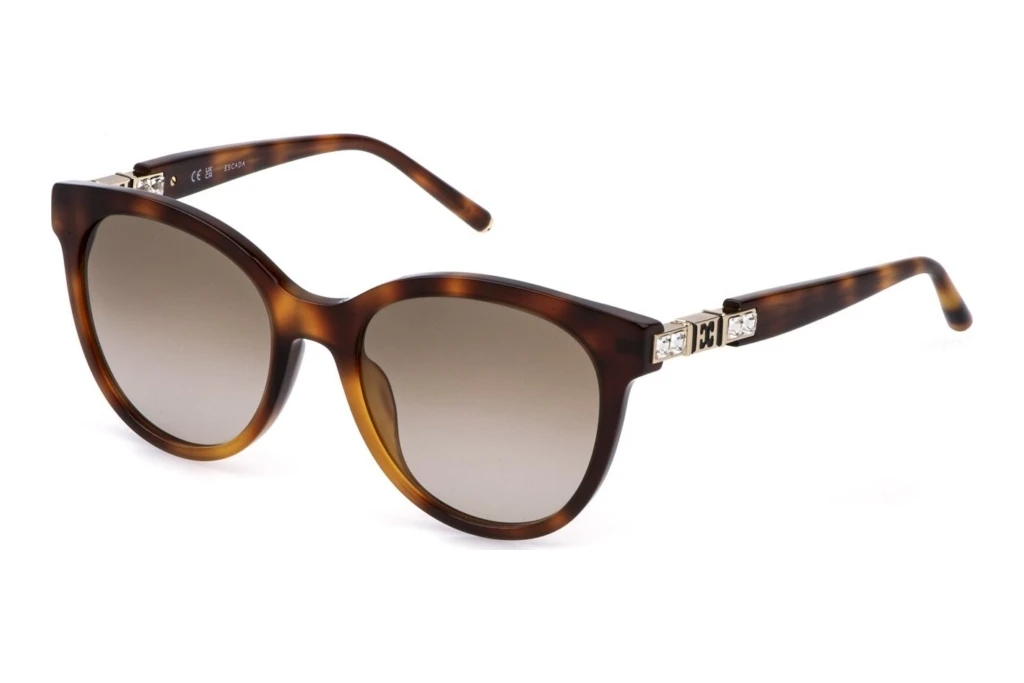 Escada SESF80S 0752 BROWN GRADIENT BROWNSHINY DARK HAVANA Escada SESF80S 0752 BROWN GRADIENT BROWNSHINY DARK HAVANA