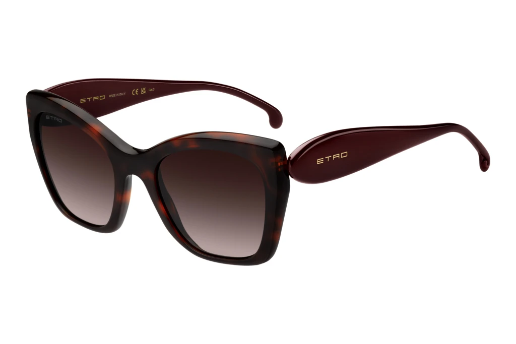 Etro ETRO 0084/S 82U/HA BROWN SHADEDBURGUNDY RED HAVANA Etro ETRO 0084/S 82U/HA BROWN SHADEDBURGUNDY RED HAVANA