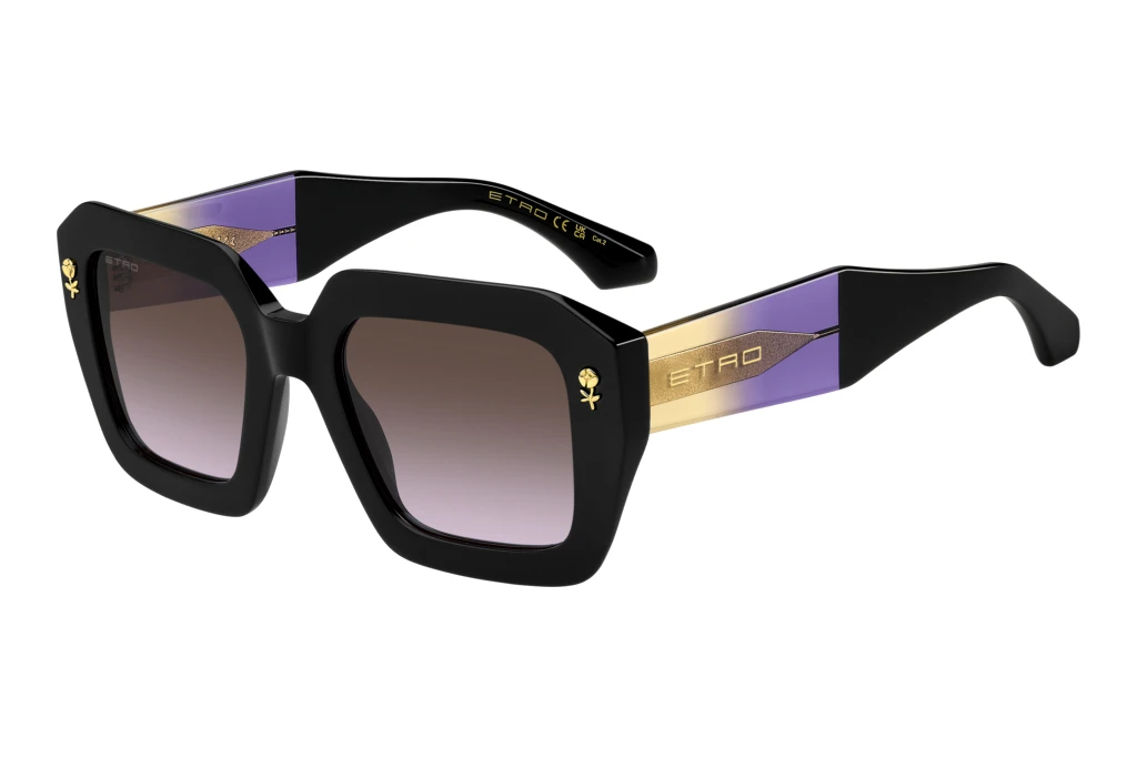 Etro ETRO 0114/S HK8/QR BROWN VIOLET DOUBLESHADEBLACK VIOLET Etro ETRO 0114/S HK8/QR BROWN VIOLET DOUBLESHADEBLACK VIOLET