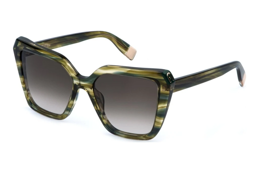 Furla SFU978V 01GU BROWN GRADIENT BROWNSTRIPED GREEN HAVANA Furla SFU978V 01GU BROWN GRADIENT BROWNSTRIPED GREEN HAVANA